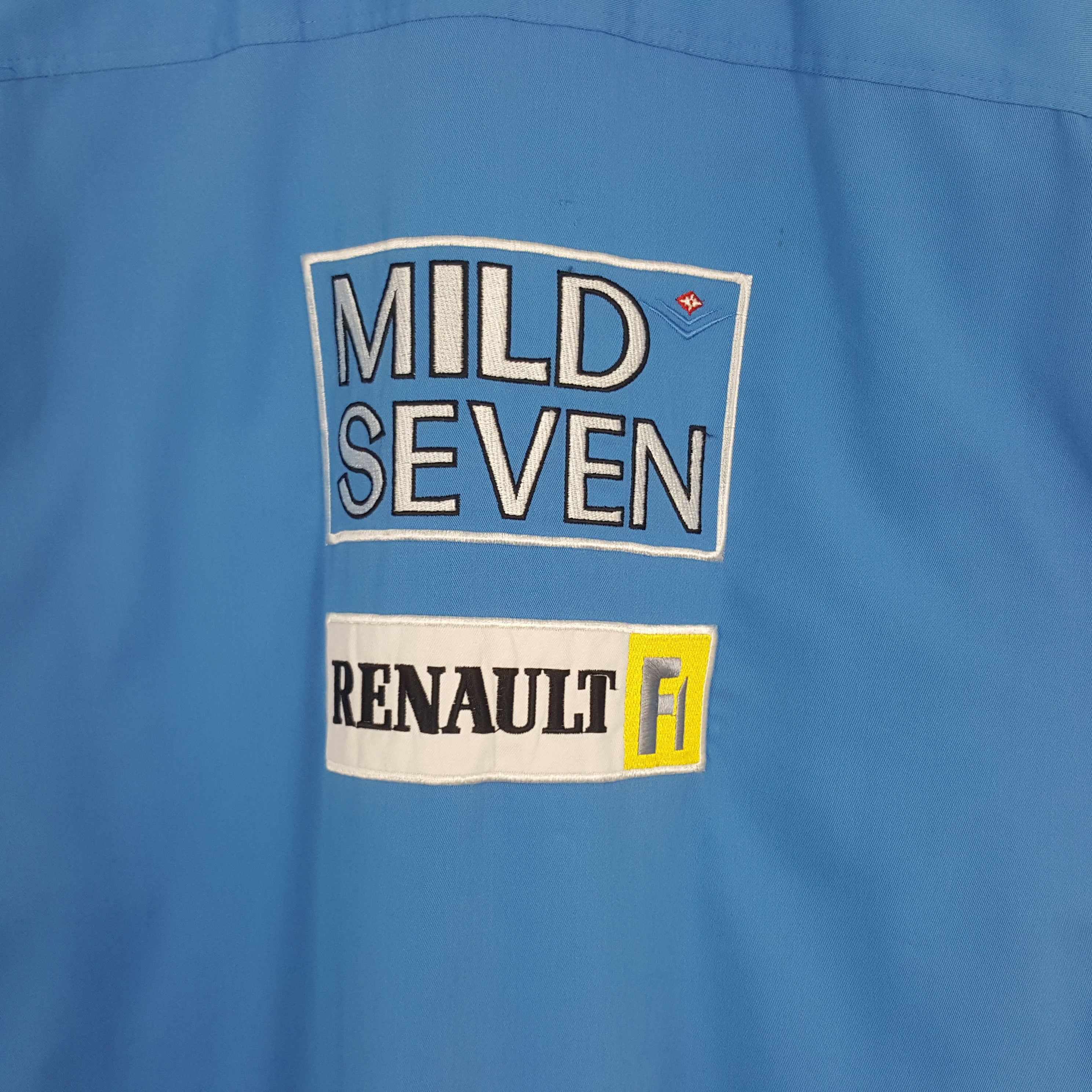 Vintage Vintage Mild Seven Magneti Marelli F1 Racing Shirt Button Up Size US XL / EU 56 / 4 - 2 Thumbnail