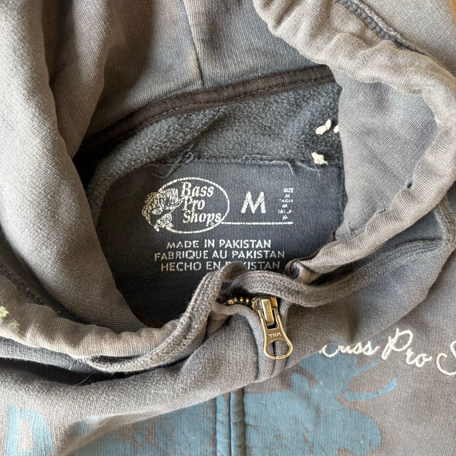 Bass Pro Shops y2k faded bass pro shops zip up jacket Size US M / EU 48-50 / 2 - 5 Thumbnail