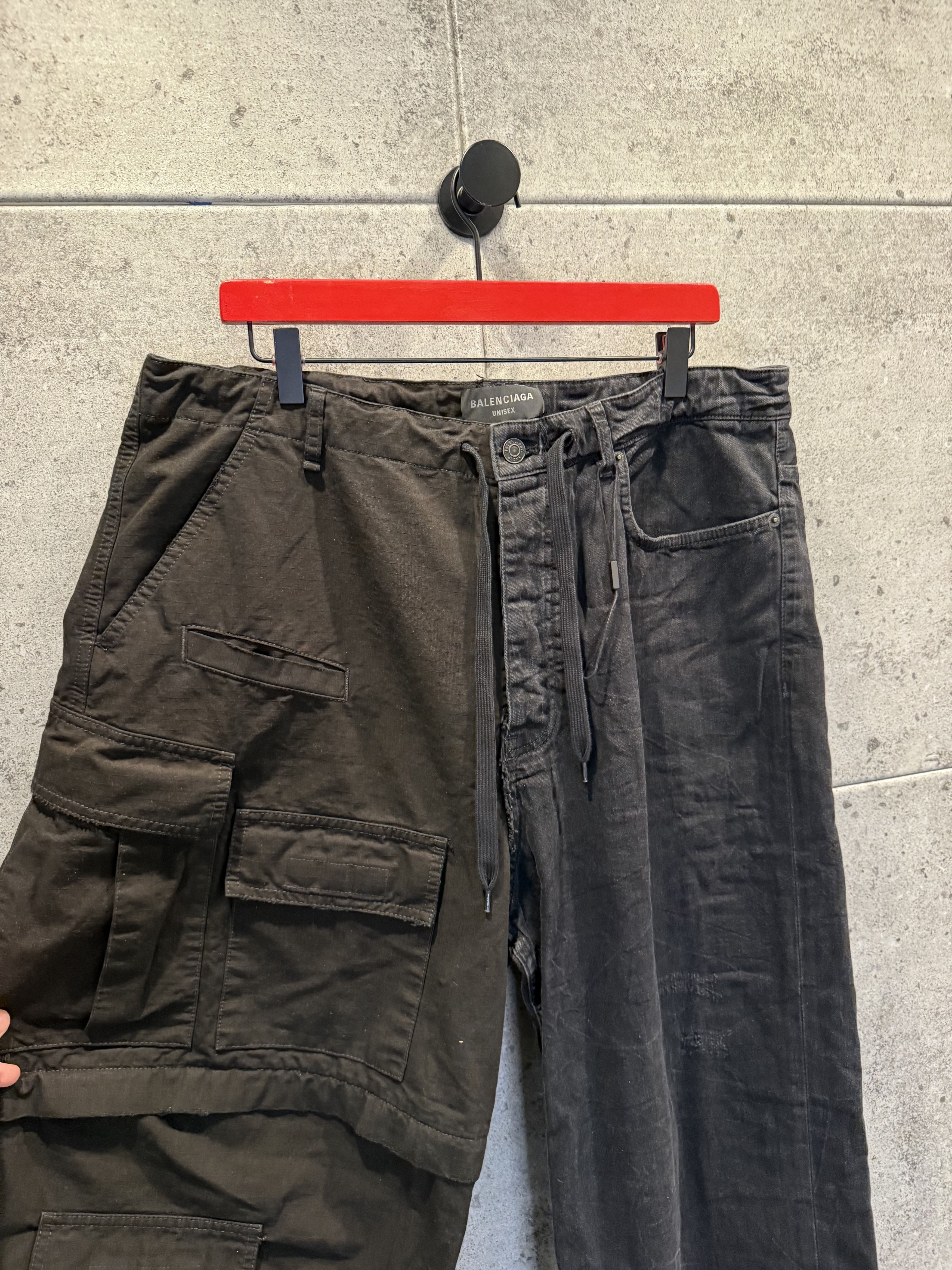 Balenciaga Balenciaga hybrid baggy pants Size US 34 / EU 50 - 3 Thumbnail