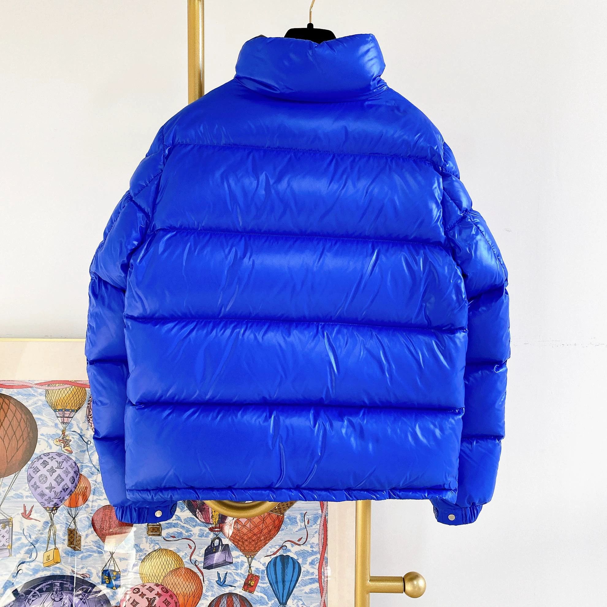 Moncler Moncler blue hooded down jacket 14A Size XXS / US 00 / IT 34 - 2 Thumbnail