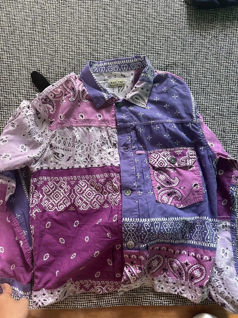 Kapital Kapital Cashew flower shirt jacket 2505-Nextarrow Size US XL / EU 56 / 4 - 3 Thumbnail