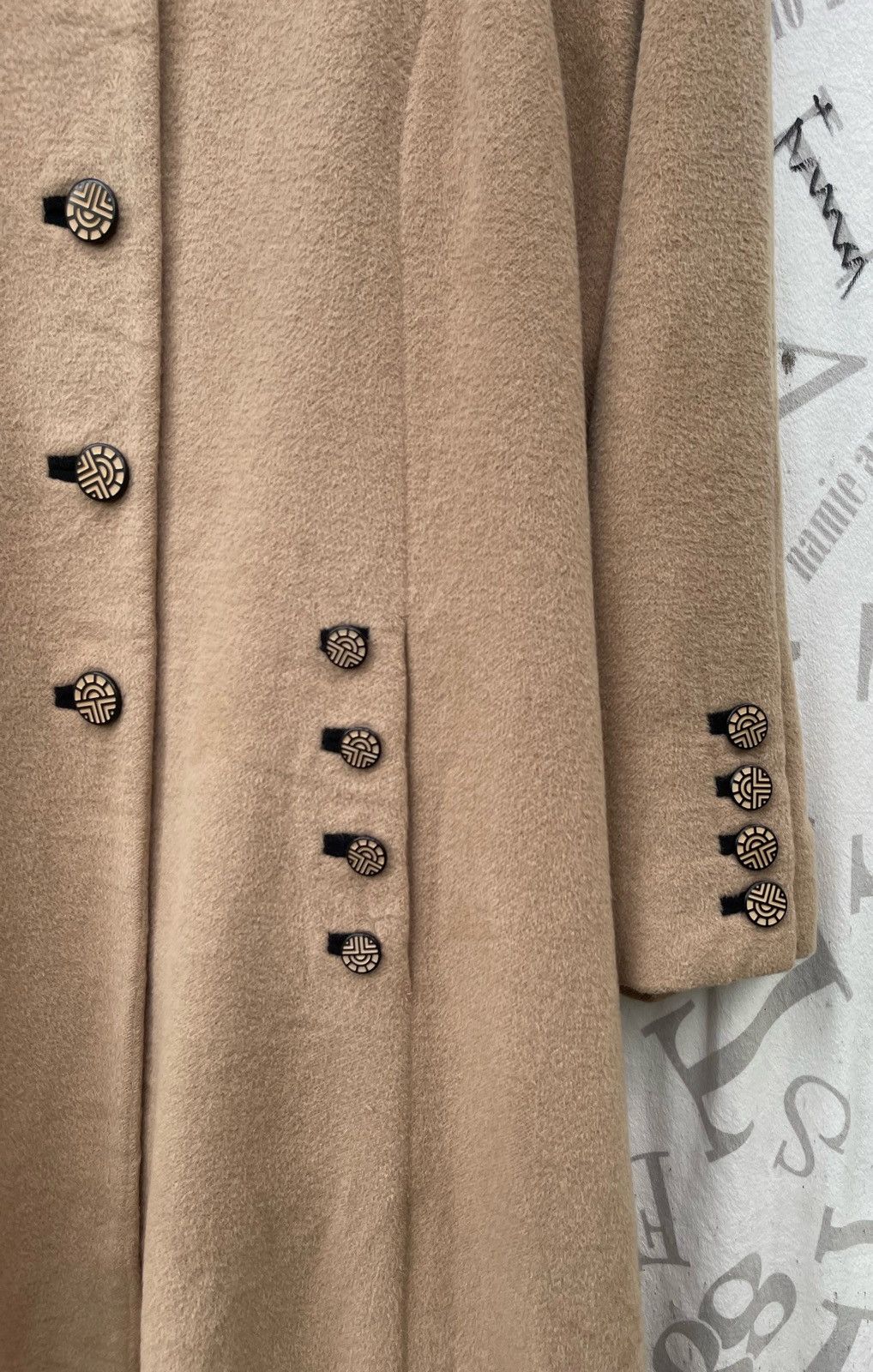 Louis Feraud 🔥Vintage Louis Feraud Women's Button Overcoat Size L / US 10 / IT 46 - 6 Thumbnail