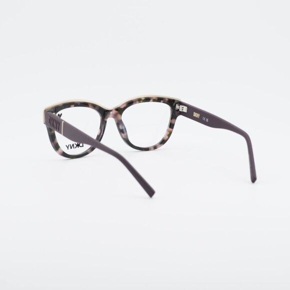 DKNY DKNY DK5064 265 Eyeglasses - Havana/Brown 54mm Cat Eye Frame Size ONE SIZE - 4 Thumbnail