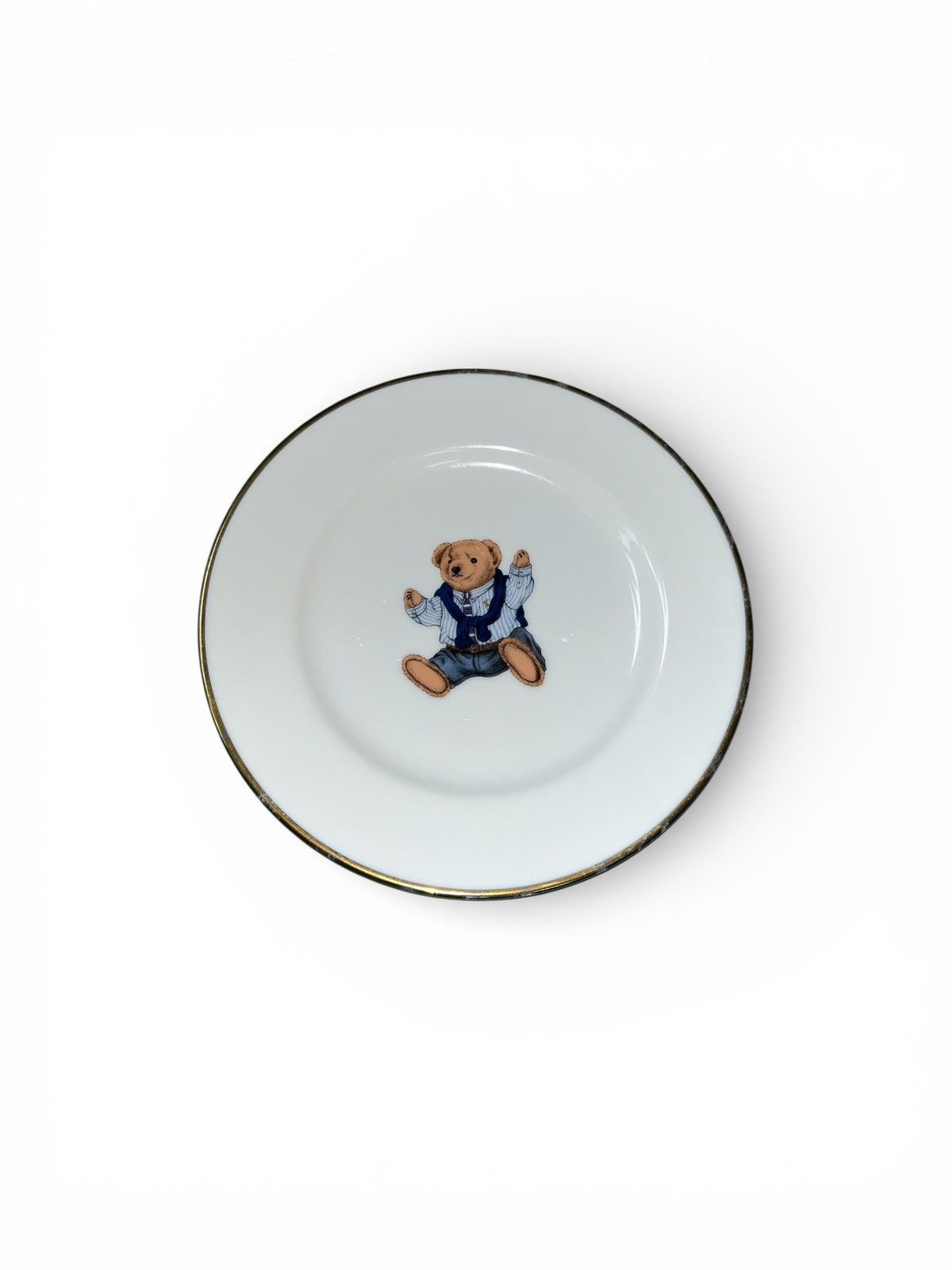 Polo Ralph Lauren 1997 Polo Bear Preppy Bear Porcelain Plate Size ONE SIZE - 3 Thumbnail