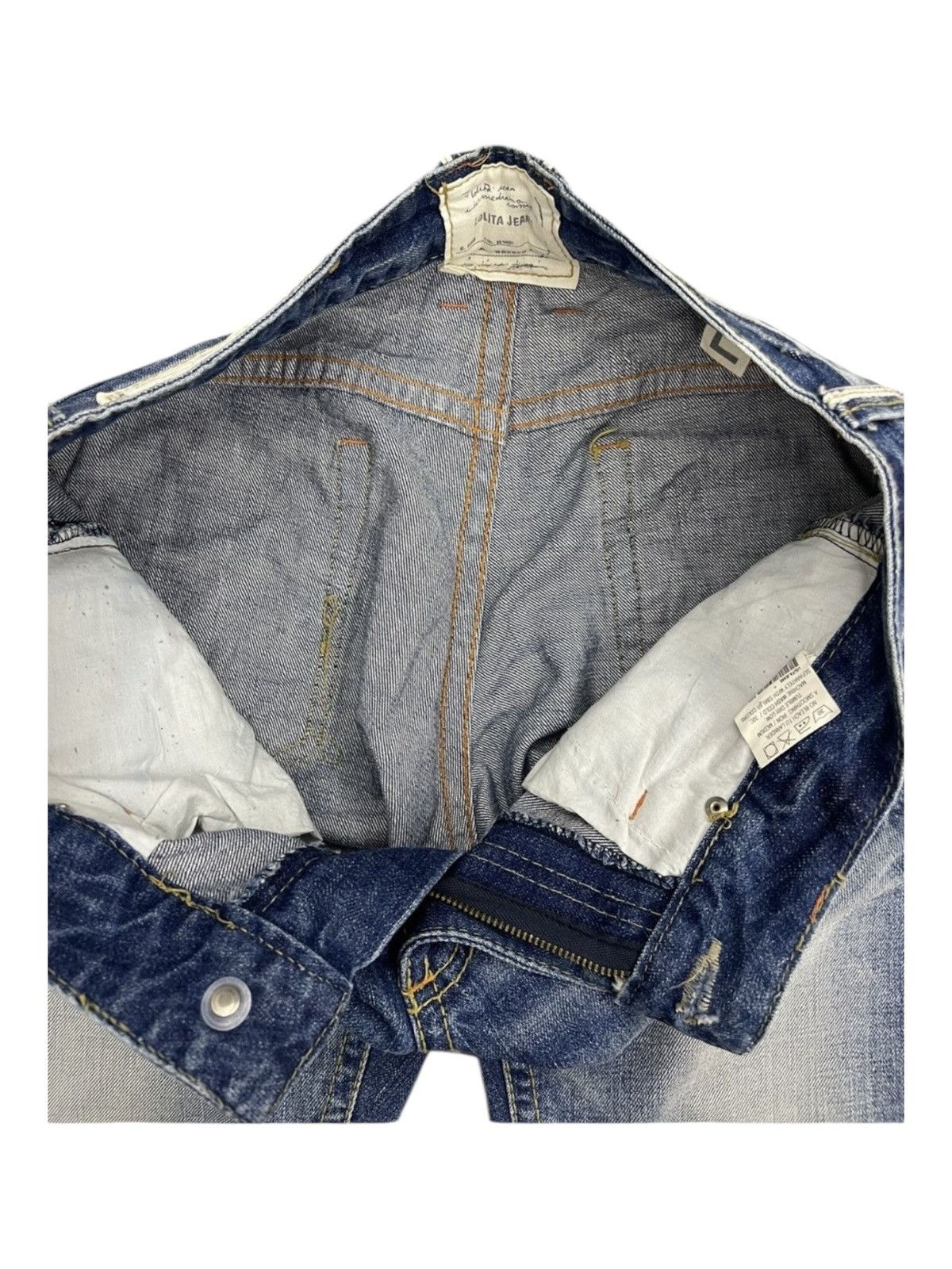 Lolita Jeans by Concert Club Y2K Distressed Flared Denim