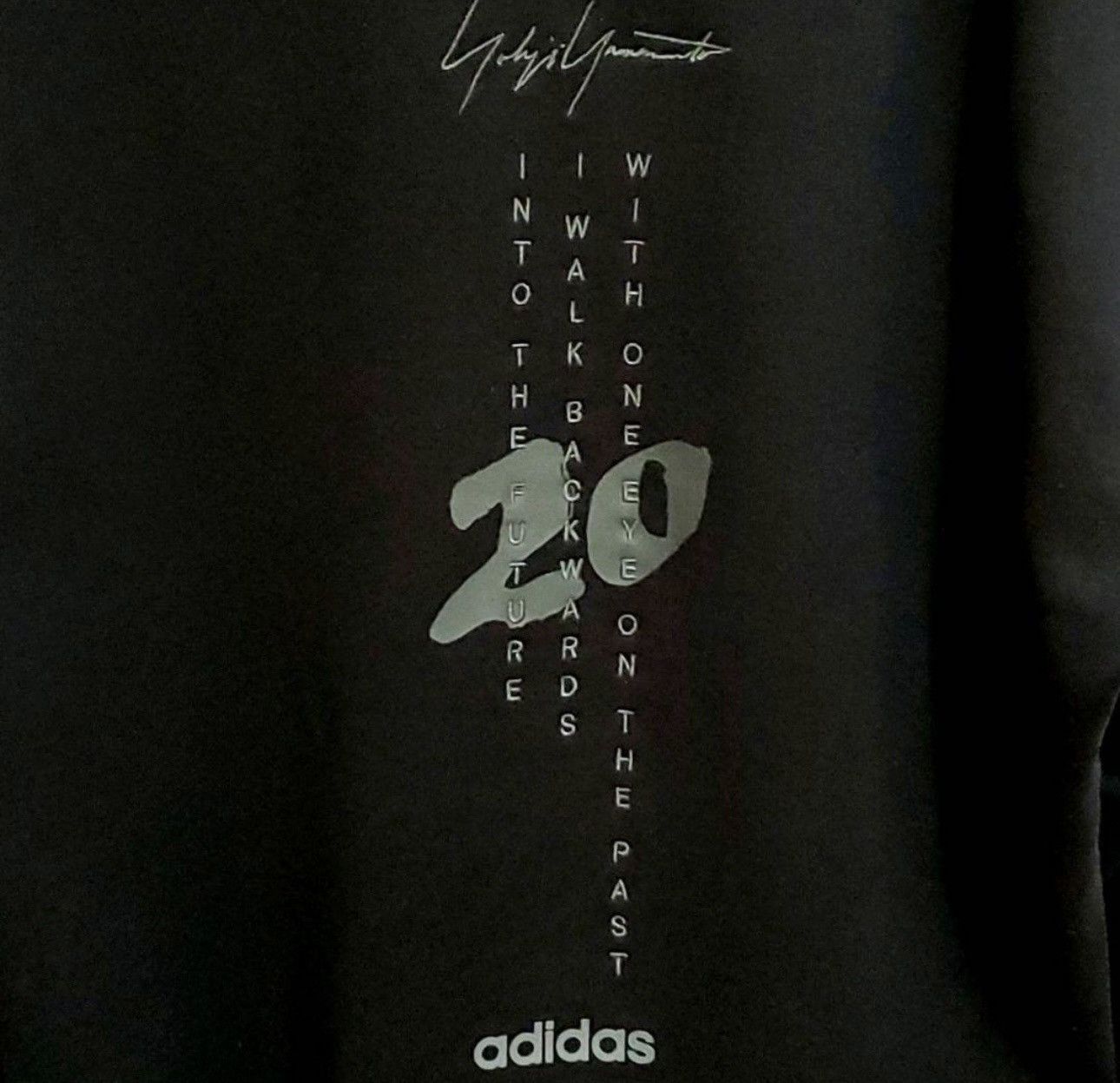 Y-3 × Yohji Yamamoto Y-3 Adidas Yohji Yamamoto 20th Anniversary CH1 Logo Hoodie Size US L / EU 52-54 / 3 - 5 Thumbnail