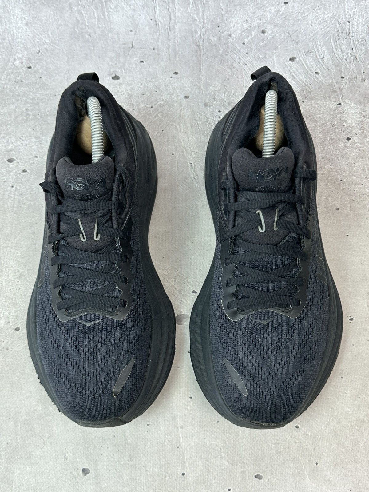 Hoka Hoka Bondi 8 Black Men’s Runinng Shoes Size US 8.5 / EU 41-42 - 2 Thumbnail