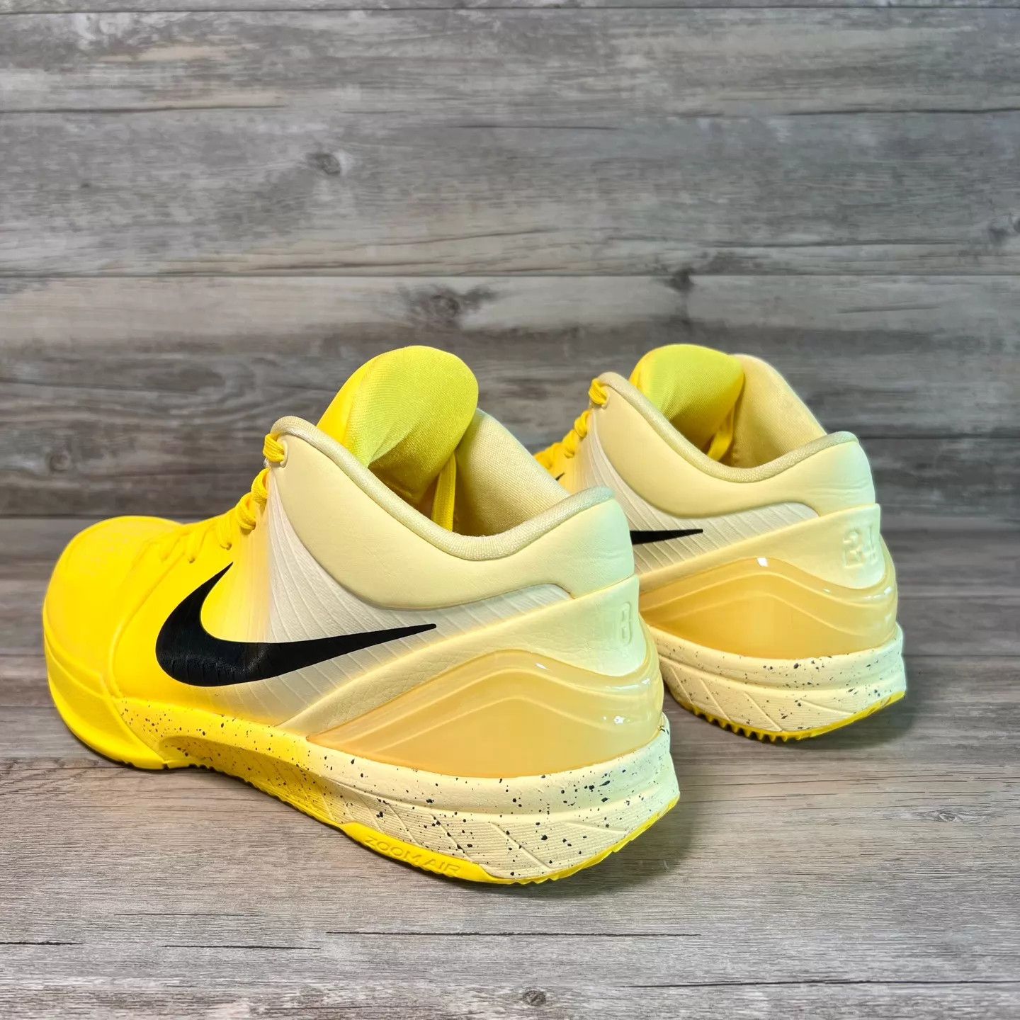 Nike Nike Zoom Kobe 4 ZK4 Black/Yellow IH0587-700 Size US 10 / EU 43 - 4 Thumbnail