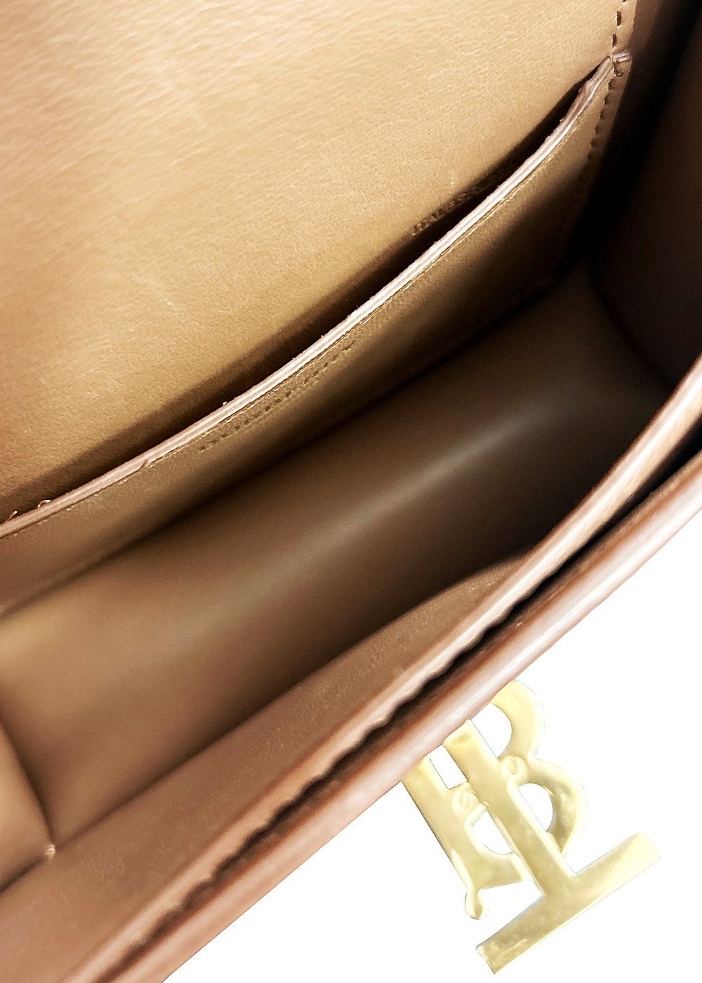 Burberry BURBERRY Calfskin TB Belt Bag Brown Size ONE SIZE - 8 Thumbnail