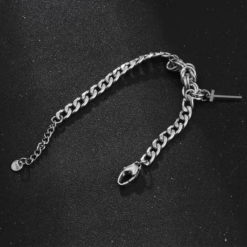 Jewelry Creative Chain Cross Bracelet Size ONE SIZE - 5 Thumbnail