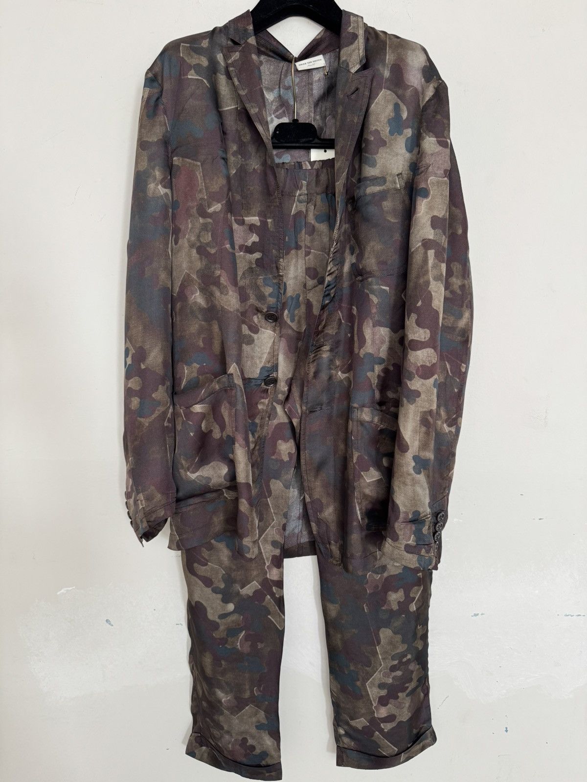 Dries Van Noten Dries Van Noten Jacket & Pants Size 50S - 1 Thumbnail