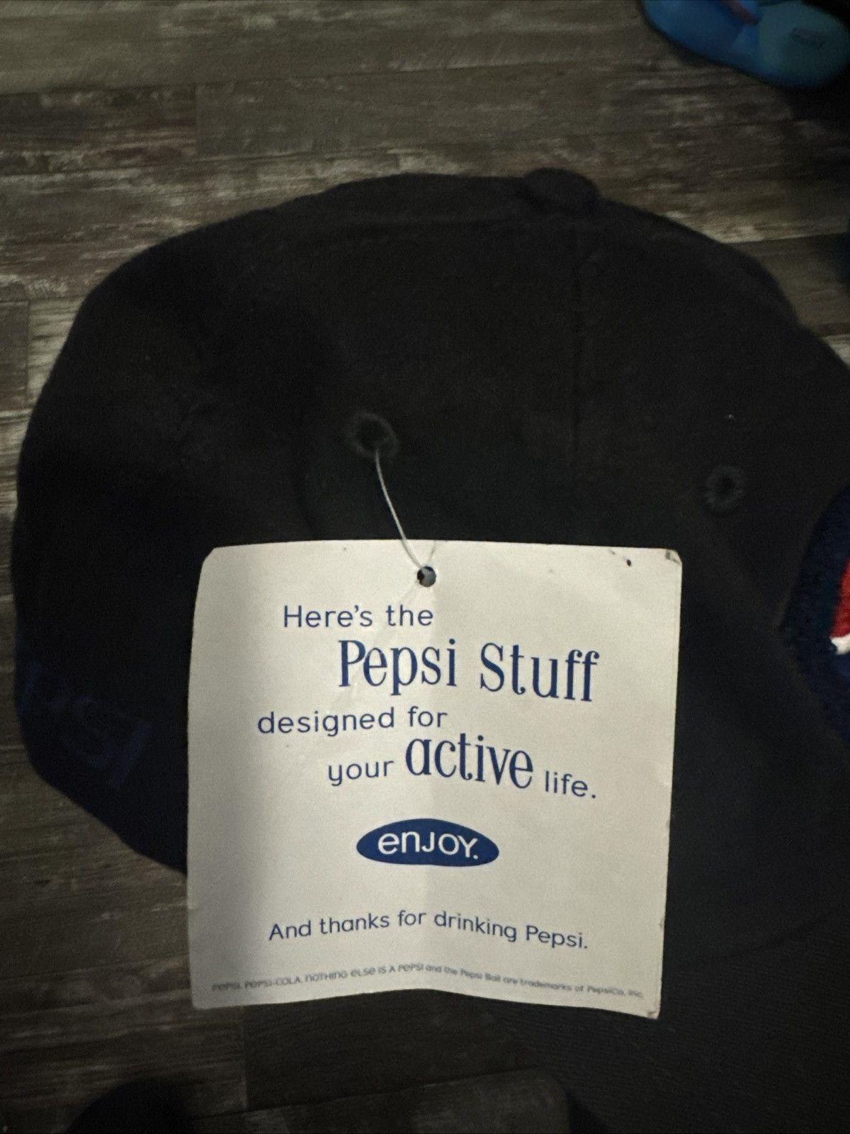 Pepsi New with tags vintage Pepsi promo hat Size ONE SIZE - 2 Thumbnail