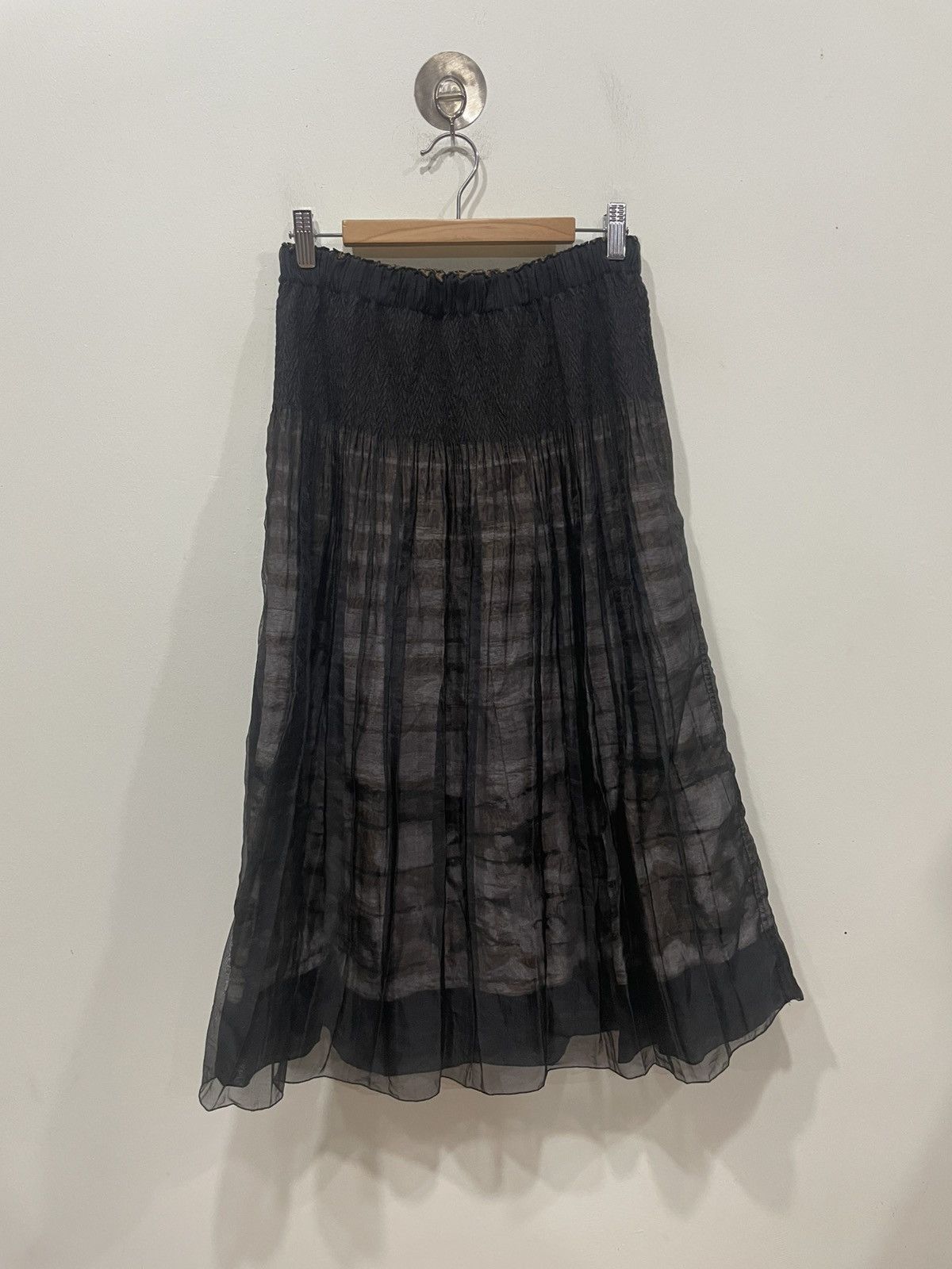 Hiroko Koshino Homme Hiroko Koshino Pleated skirt Size 26" / US 2 / IT 38 - 2 Thumbnail