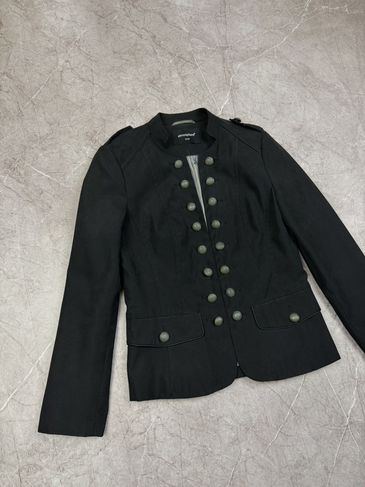 Hysteric Glamour × Undercover 00s Napoleon Military Jacket PPFM LGB YSL Balmain Vibe Size S / US 4 / IT 40 - 2 Thumbnail