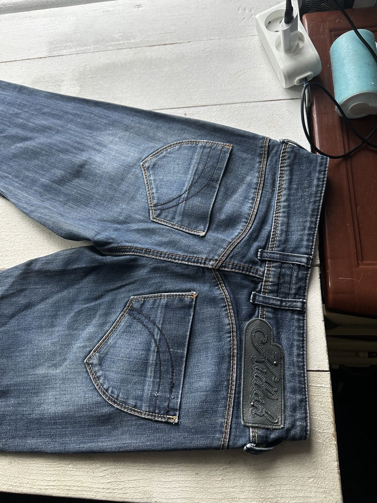 Miss Sixty 🚨VNTG Y2K KILLAH By Miss Sixty Flared RARE Streetwear 90s Size 26" / US 2 / IT 38 - 10 Thumbnail