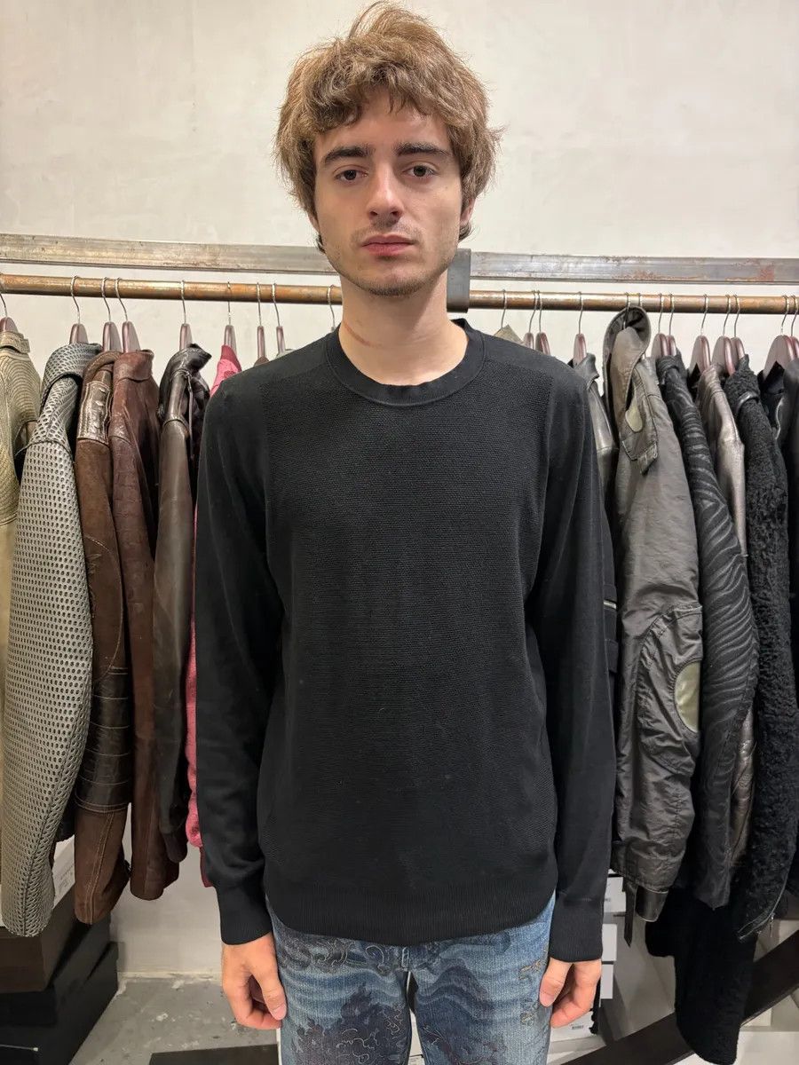 Balmain × Designer × Vintage Balmain Black Minimalist Sweater Size US S / EU 44-46 / 1 - 2 Thumbnail