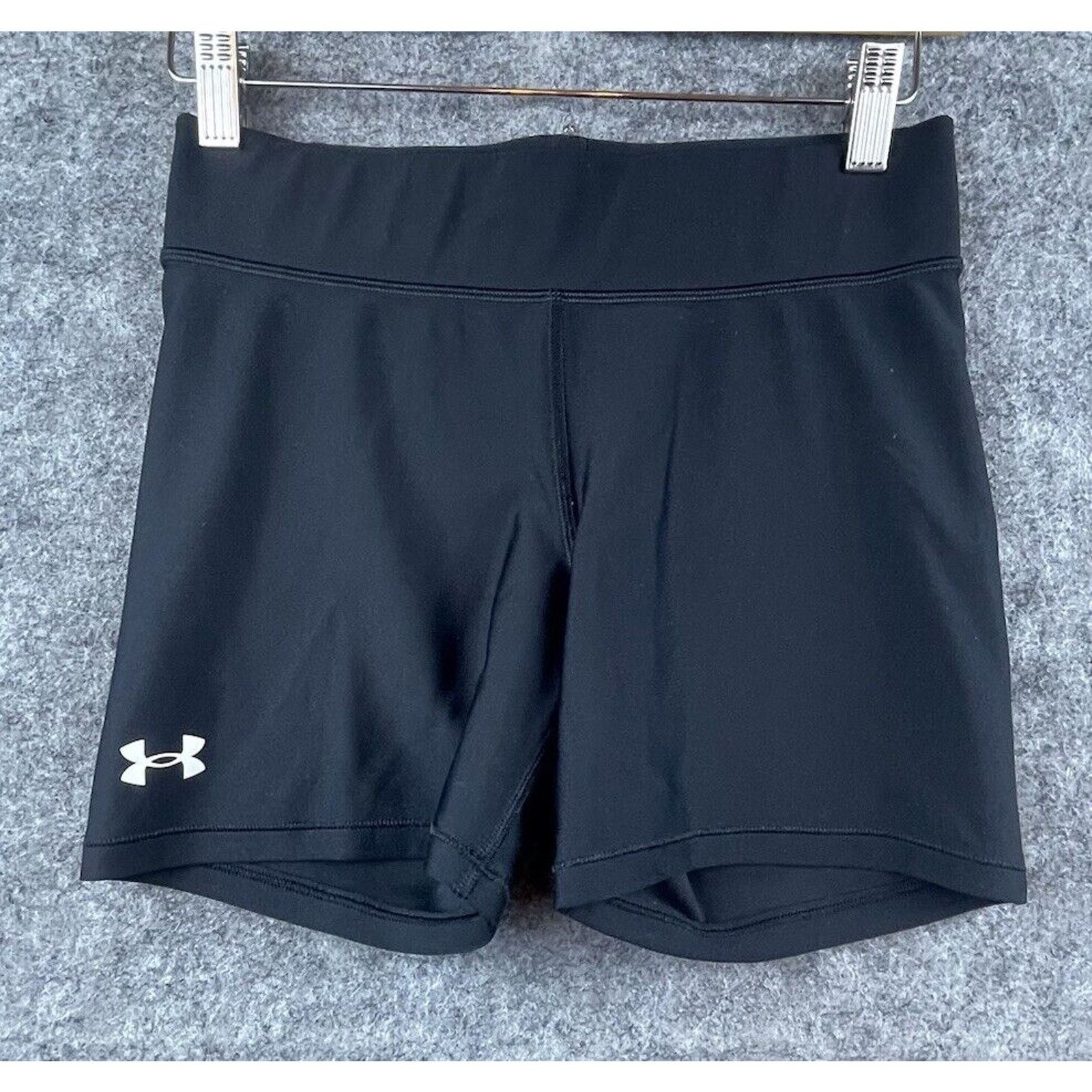 Under Armour Under Armour Shorts Womens Small Black Athletic Sporty Run Size 26" / US 2 / IT 38 - 1 Thumbnail