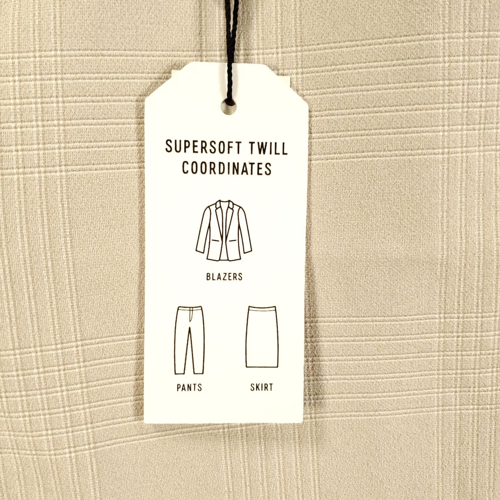 Express Express Dress Pants Womens Size 8S Beige Supersoft Twill Office 8 Short New NWT Size 30" / US 8 / IT 44 - 6 Thumbnail