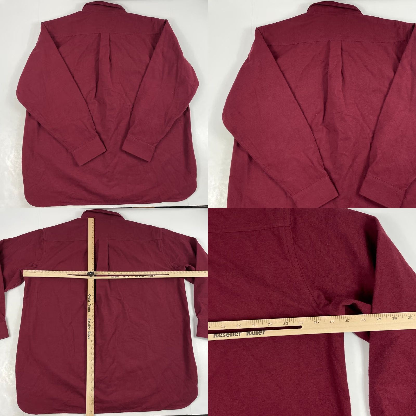 Vintage VINTAGE LL Bean Shirt Mens XL Red Chamois Button Up Hiking Camping Rodeo Cowboy Shirts Shirt LL Bean Chamois Cloth Pockets Outdoors Mens Size US XL / EU 56 / 4 - 8 Thumbnail