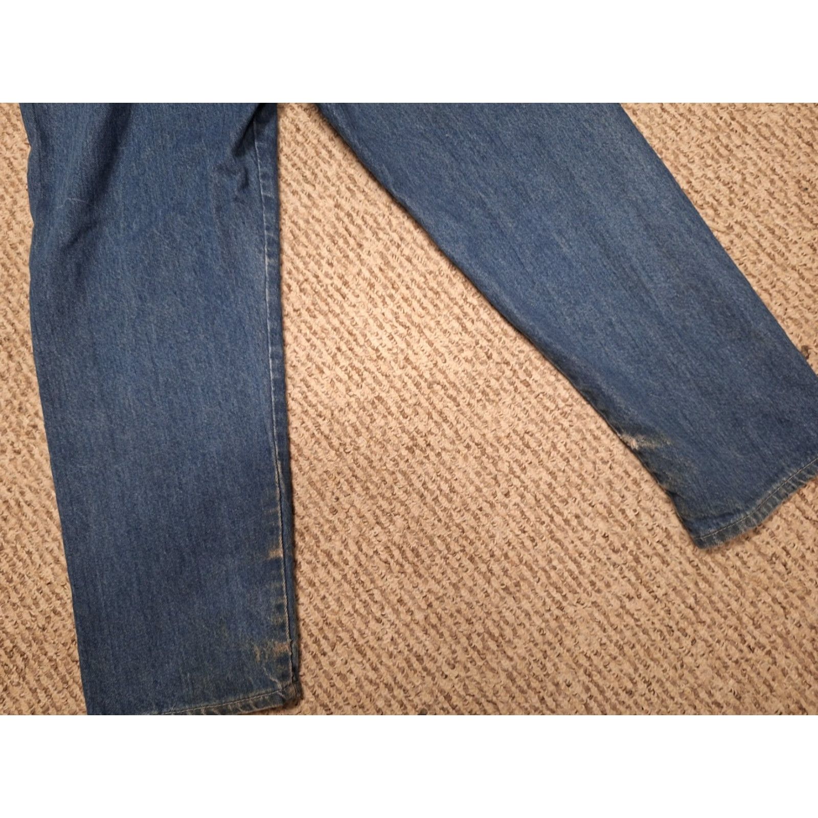 Vintage VINTAGE Pointer Brand Overalls Bibs Denim 32X30 Blue USA 90s Grunge Workwear Mens Size US 32 / EU 48 - 7 Thumbnail