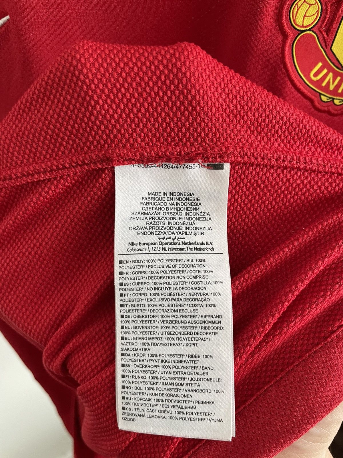 Nike Nike Manchester United 2011/2012 Home Football Shirt Jersey Size US XL / EU 56 / 4 - 10 Thumbnail
