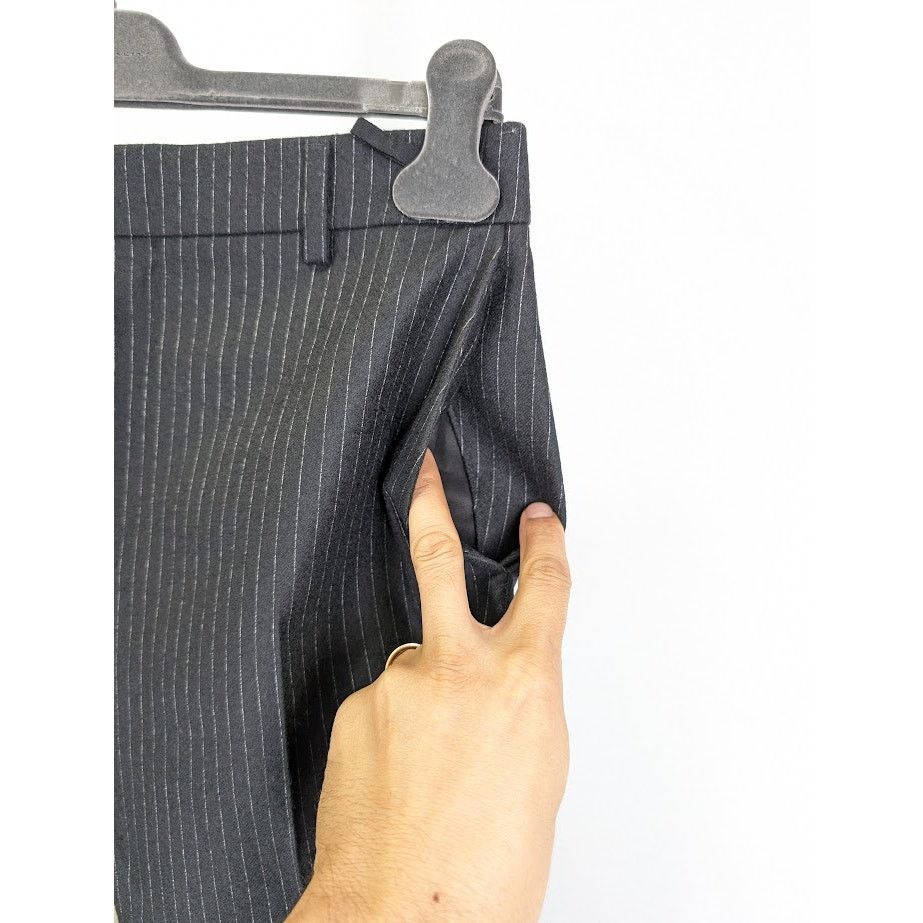 Celine o1rshd1 Dress Pants in Black/White Size US 30 / EU 46 - 8 Thumbnail