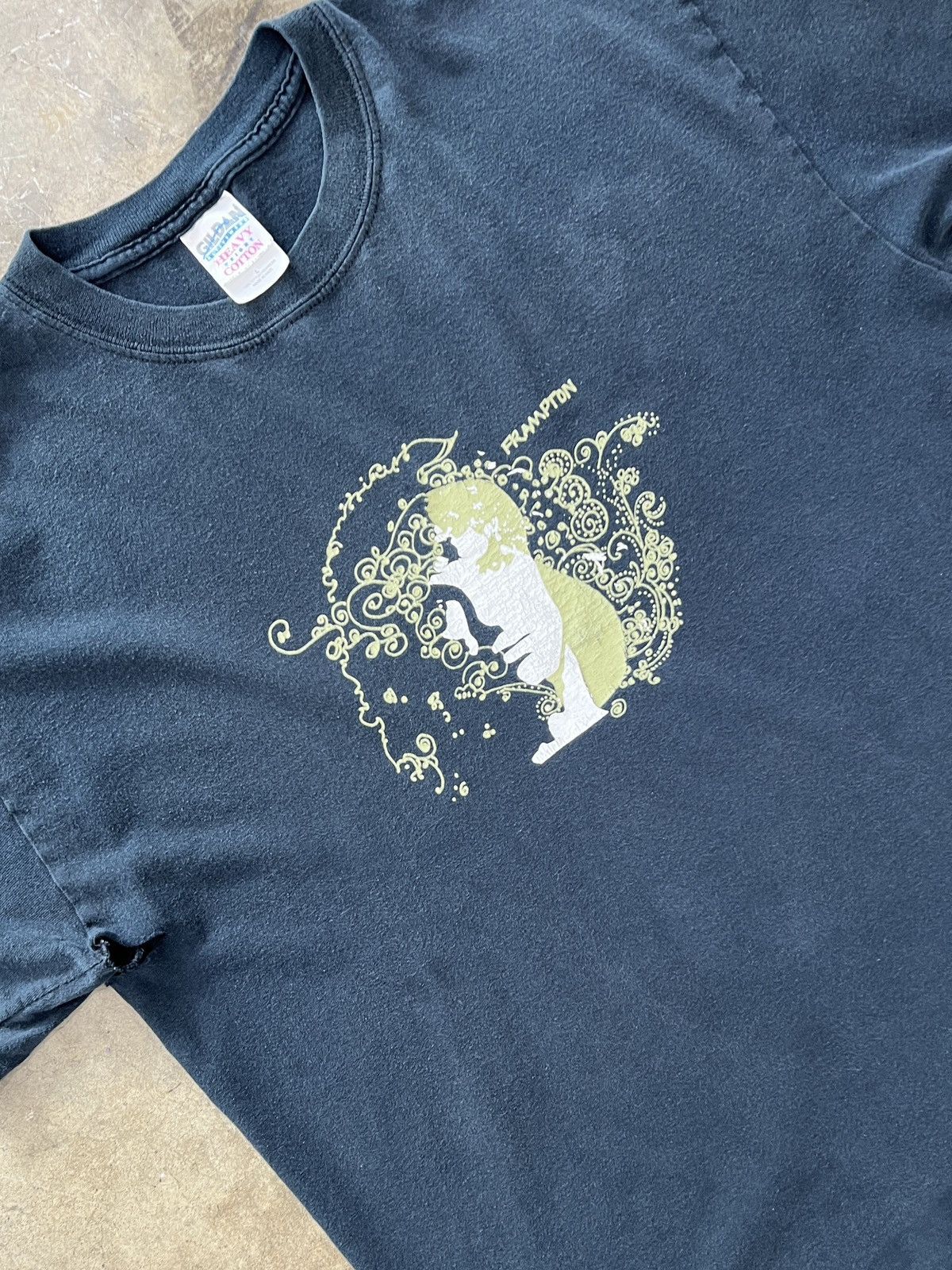 Band Tees × Vintage Vintage Peter Frampton Front Graphic Tee Large Size US L / EU 52-54 / 3 - 1 Thumbnail