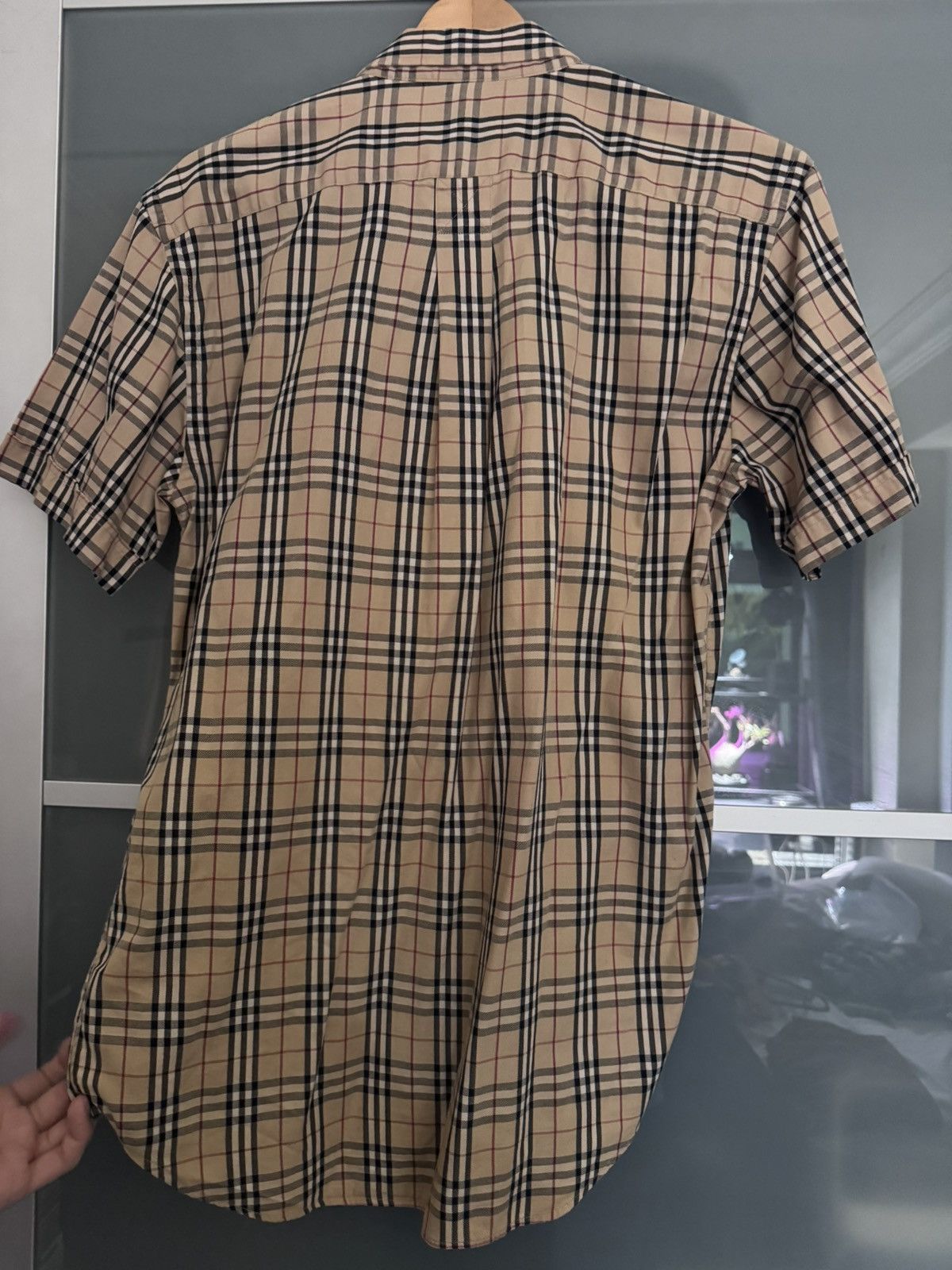 Burberry Burberry check short sleeve shirt Size US M / EU 48-50 / 2 - 2 Thumbnail