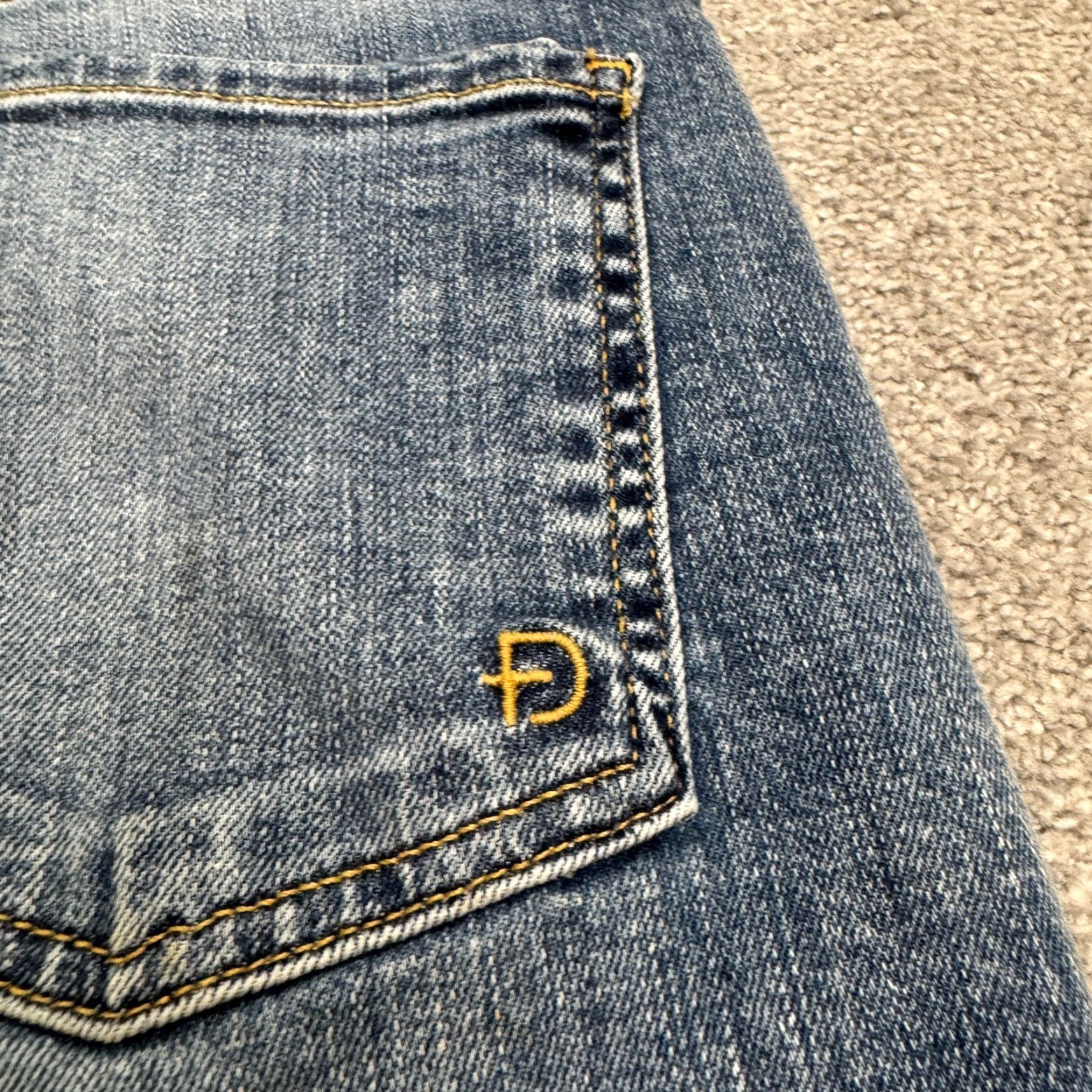 Vintage Fidelity Denim AXL Crop Girlfriend Jeans Womens 27 Blue Denim Stretch Medium Cropped 5-Pocket City Outdoor Vintage No WOMENS Size 27" / US 4 / IT 40 - 6 Thumbnail