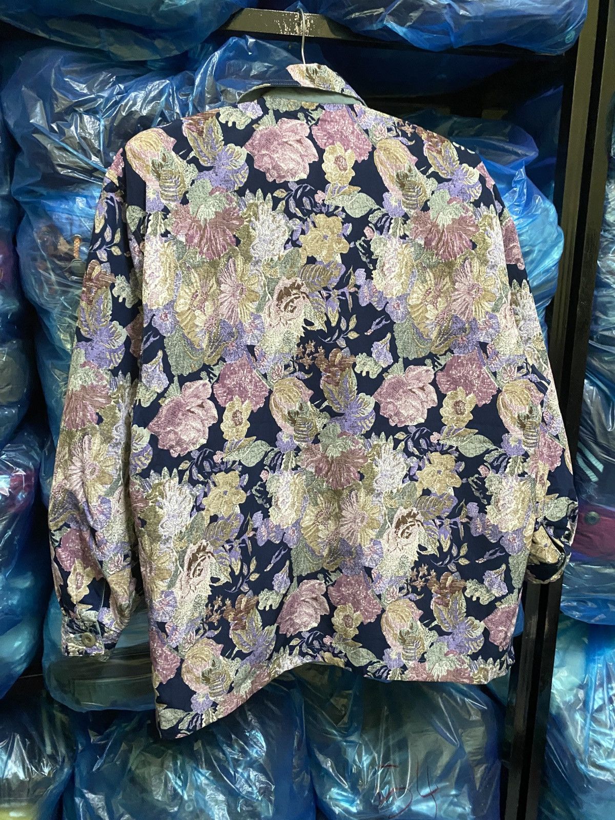 Vintage Vintage 90s Best Collection Japan Floral Tapestry Zip Jacket Size US M / EU 48-50 / 2 - 9 Thumbnail