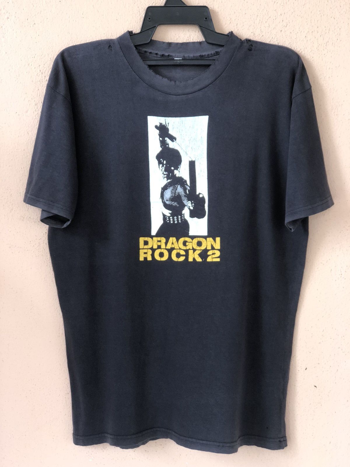 Vintage Thrashed 📍Vintage DRAGON ROCK 2 Kung Fu Size US L / EU 52-54 / 3 - 2 Thumbnail