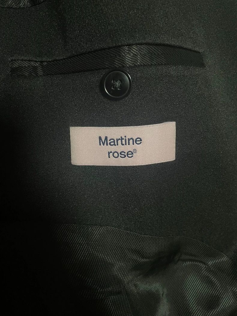 Martine Rose Martine Rose Silhouette pleated slanted button suit jacket Size XL / US 12-14 / IT 48-50 - 4 Thumbnail