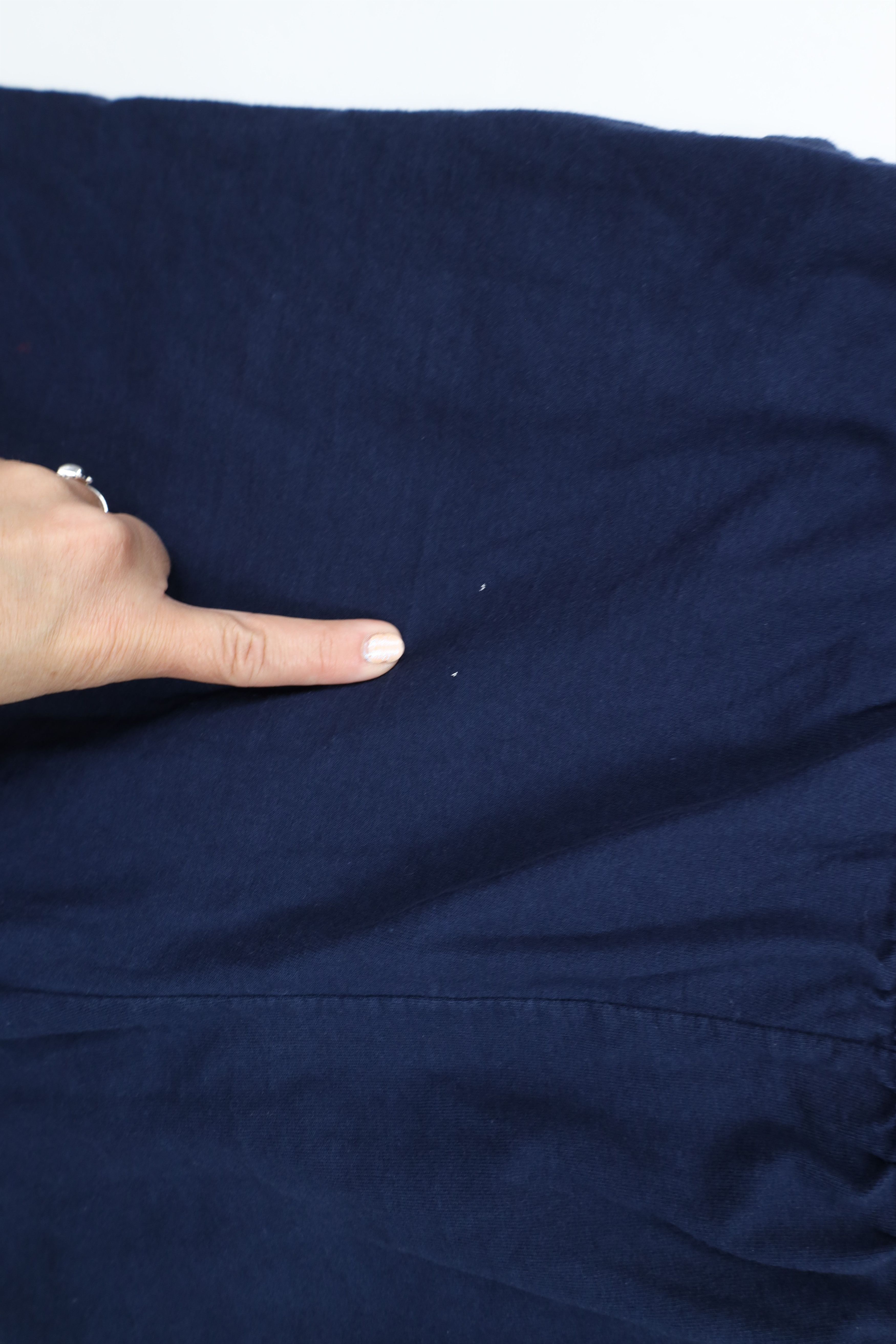Vintage Vintage Y2K Streetwear Blank Above Knee Shorts Navy Blue Size US 34 / EU 50 - 6 Thumbnail