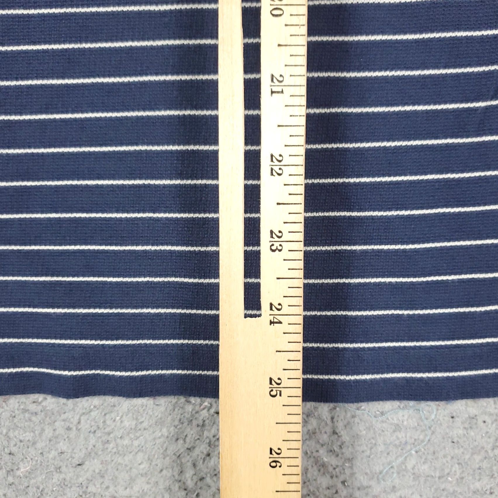 Nautica Nautica Polo Shirt Adult XL Blue White Striped Casual Short Sleeve Mens Size US XL / EU 56 / 4 - 4 Thumbnail