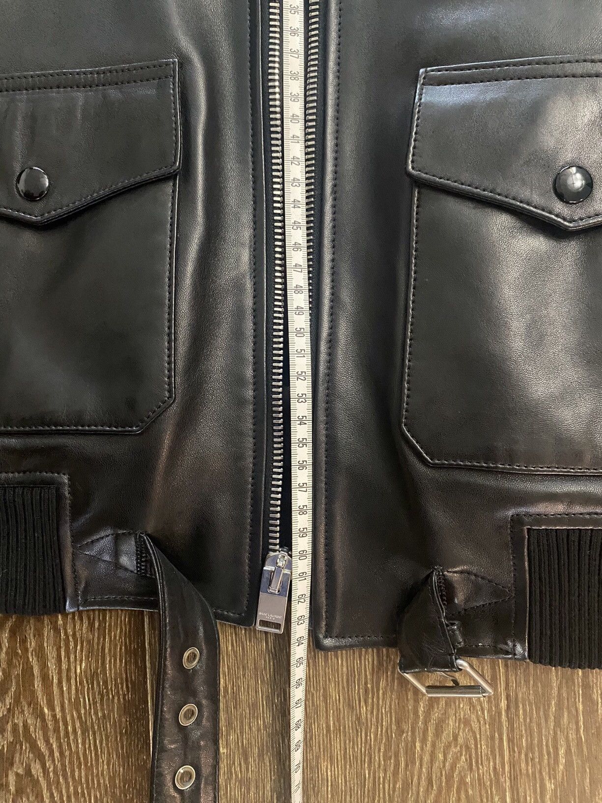 Saint Laurent Paris × Yves Saint Laurent Saint Laurent slp13ss First Year Flying Jacket Leather Size US S / EU 44-46 / 1 - 14 Thumbnail
