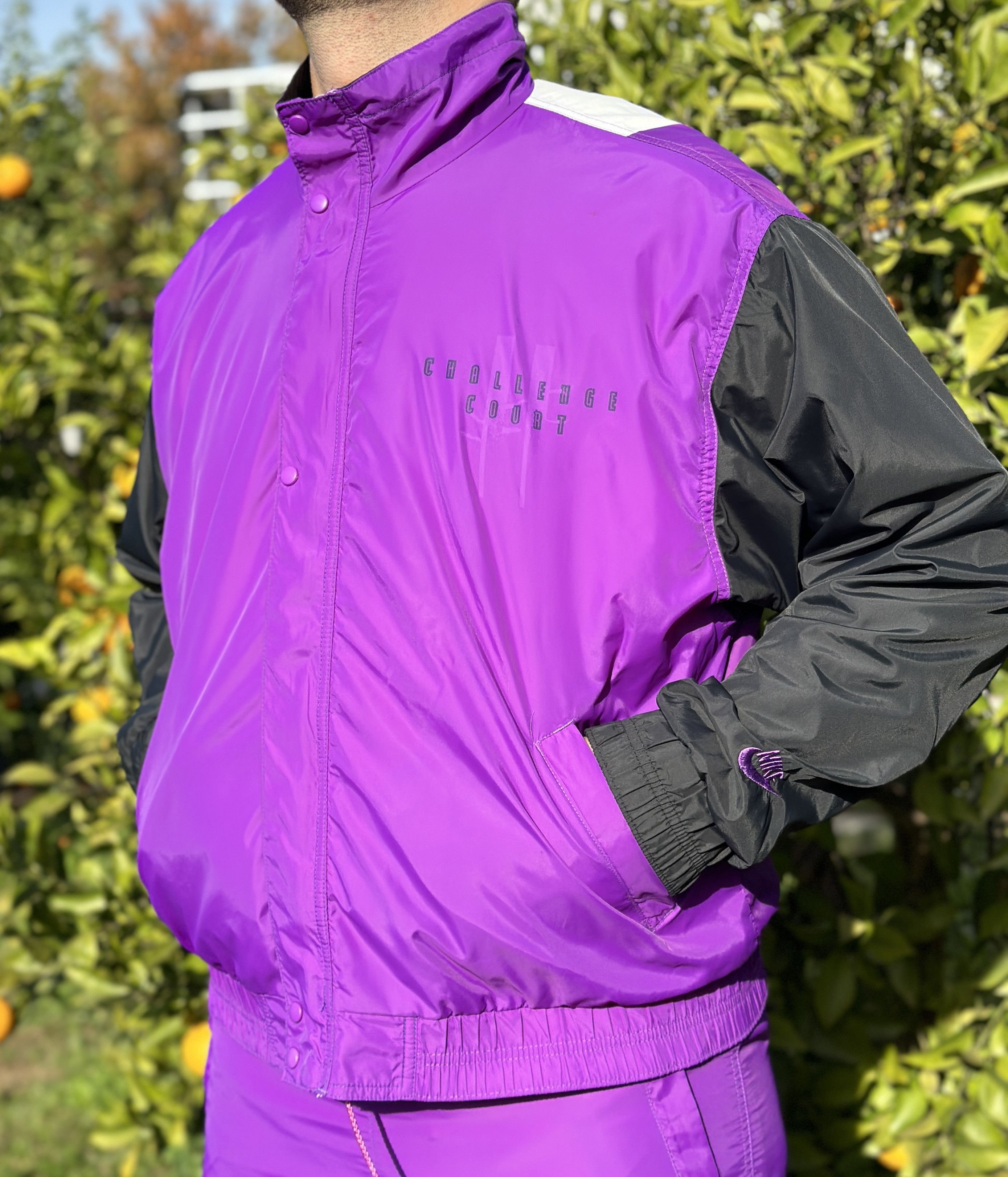 Nike Nike Challenge Court Tracksuit Jacket Pants Size M Agassi Size US M / EU 48-50 / 2 - 10 Thumbnail