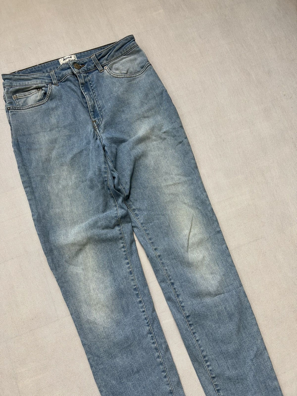 Vintage Pants Acne Studios baby blue slim fit Size US 30 / EU 46 - 4 Thumbnail