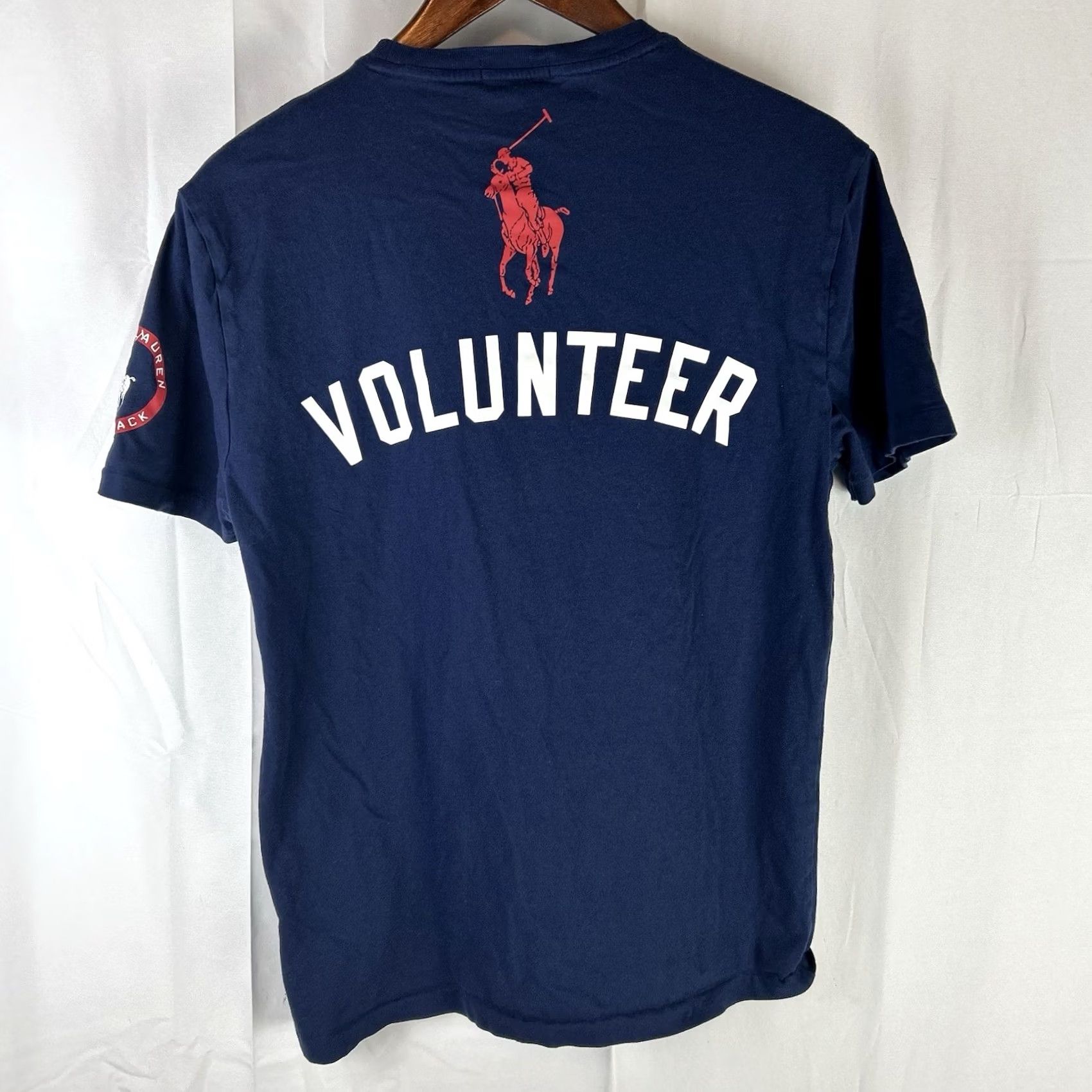 Ralph Lauren Ralph Lauren Polo Shirt Navy Blue Mens L Fits M Volunteer T-Shirt Size US M / EU 48-50 / 2 - 6 Thumbnail