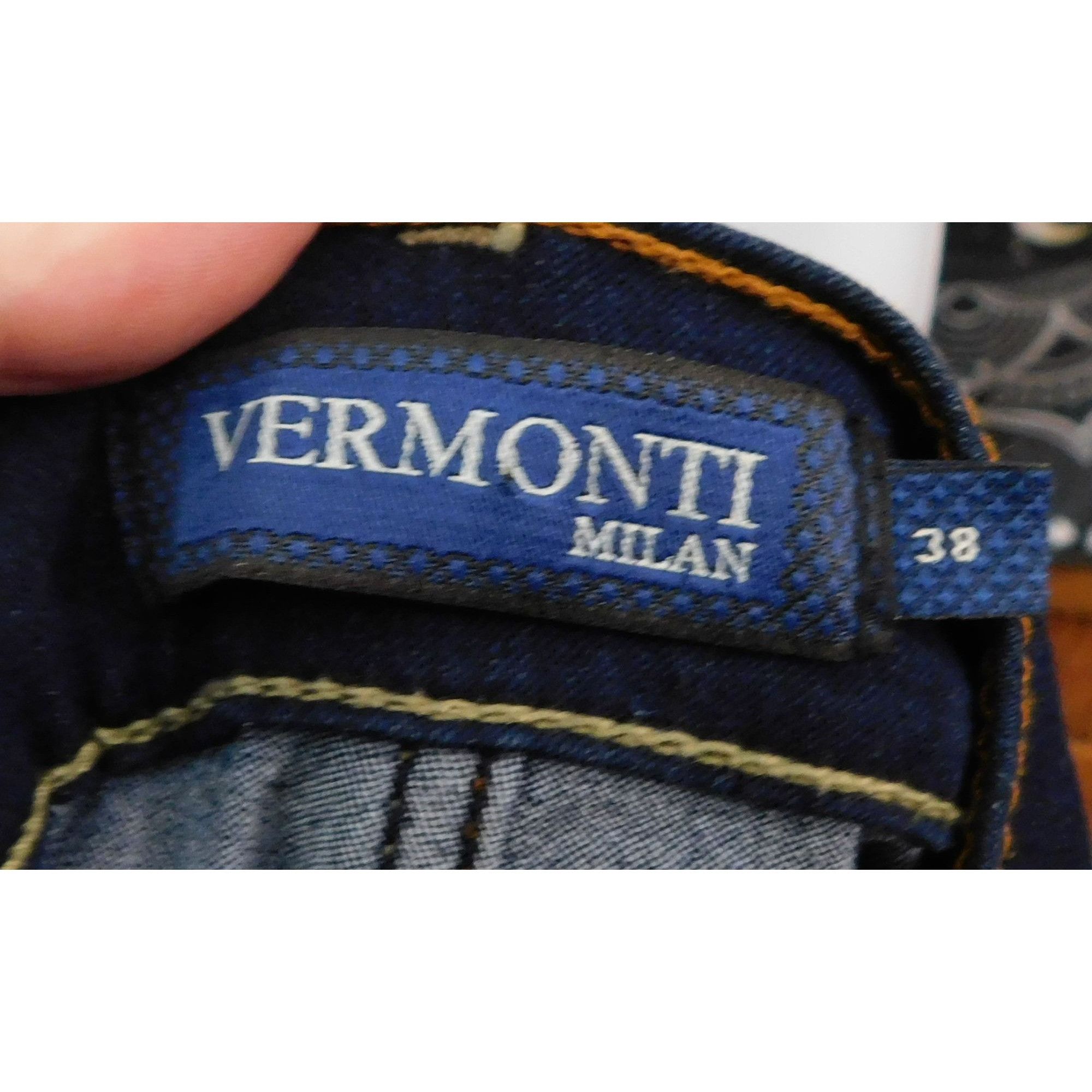 Other Aldo Conti Italia Vermonti Milan Jeans NWT Size US 38 / EU 54 - 3 Thumbnail