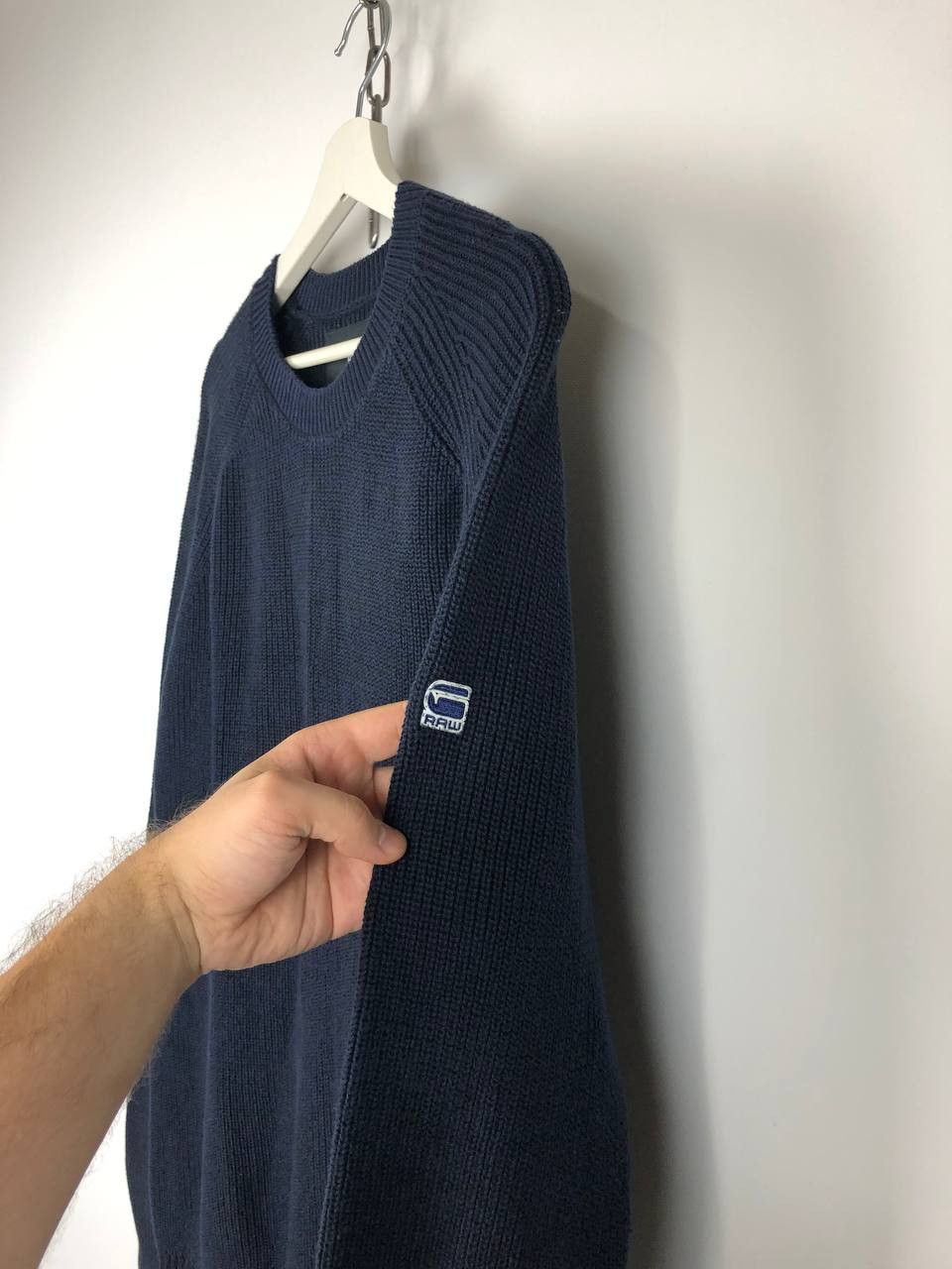 G-Star G-Star Raw Knit Jayvi Sweater Pullover Navy size XL Size US XL / EU 56 / 4 - 6 Thumbnail