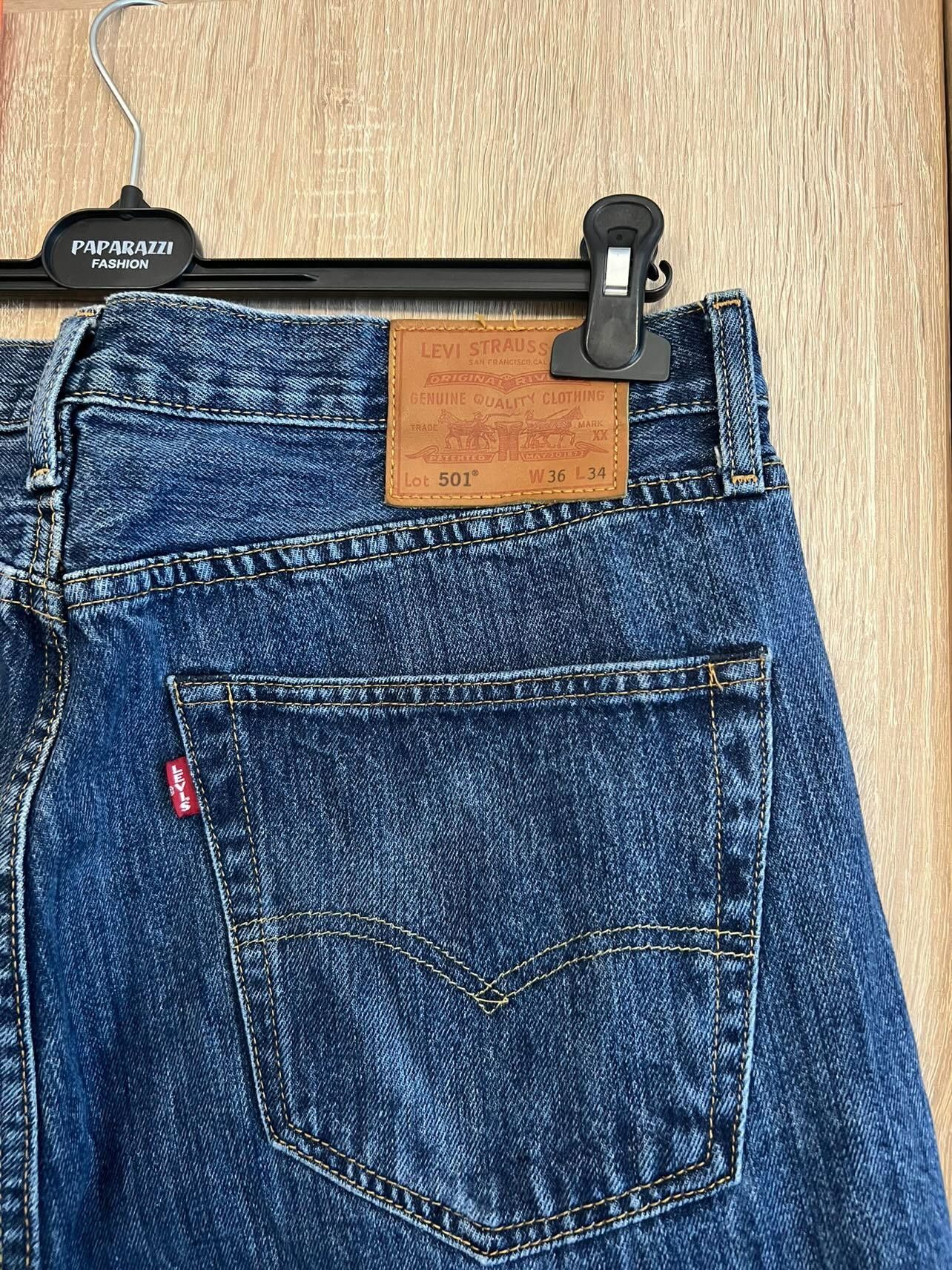 Levi's Levi's 501 denim pants size 36x34 Size US 36 / EU 52 - 3 Thumbnail