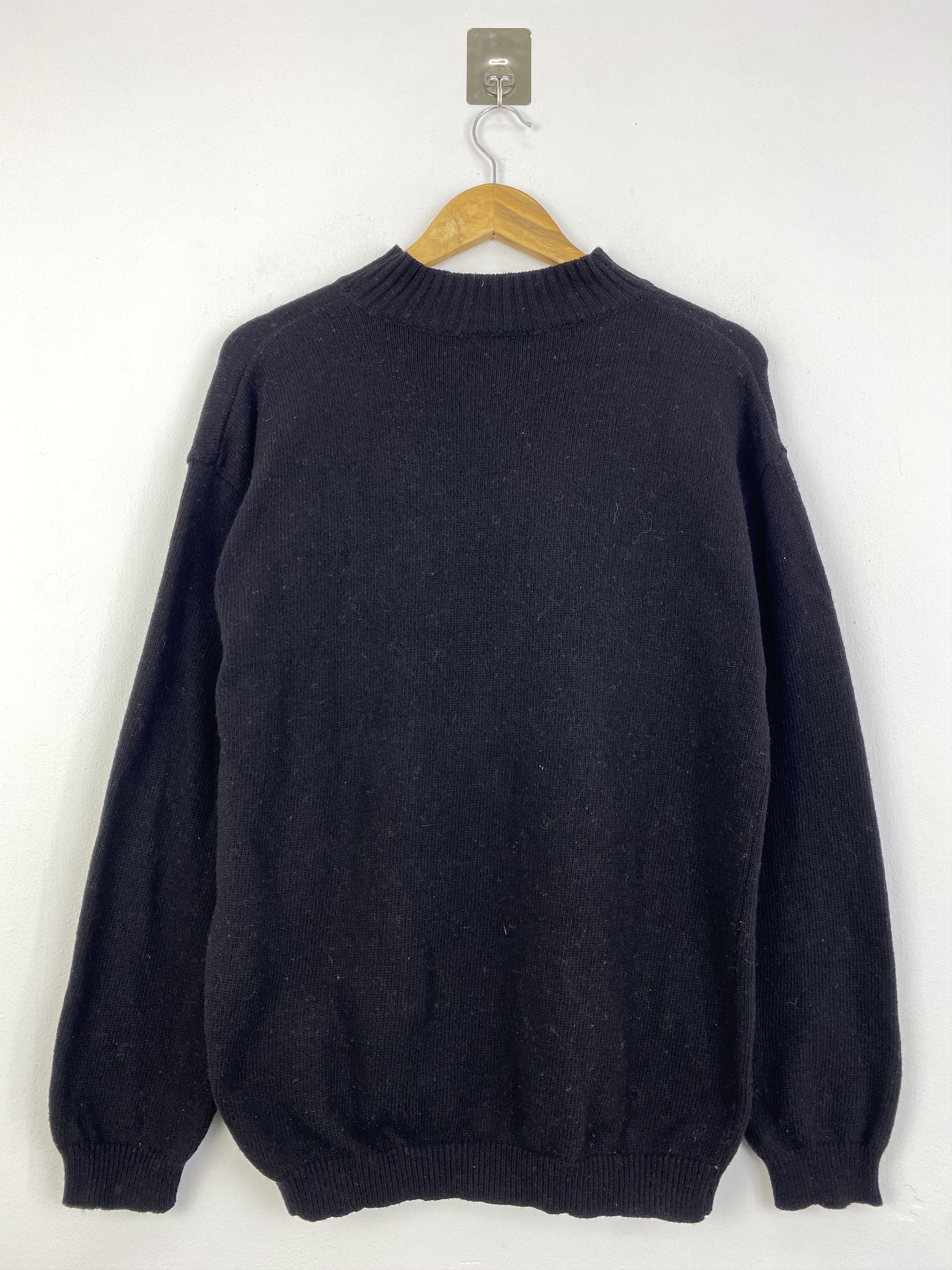 Vintage Vtg 80s Made In Italy Pullover Crewneck Sweatshirt SH0059 Size US L / EU 52-54 / 3 - 3 Thumbnail