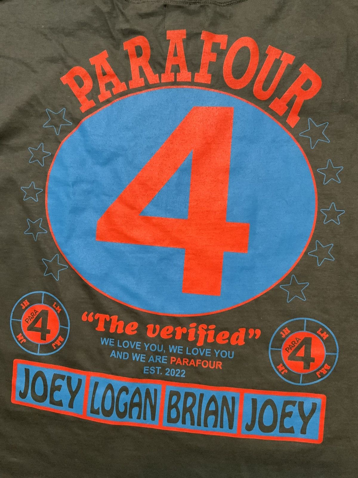 Band Tees Paramore ParaFour The Verified 2023 Merch Rock Band T-Shirt Size US XXL / EU 58 / 5 - 7 Thumbnail