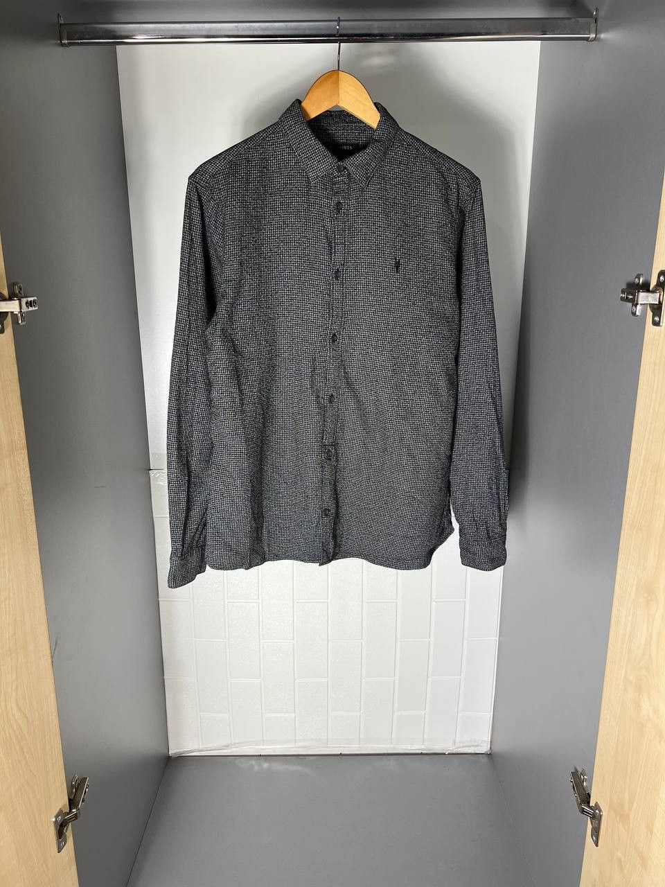 Allsaints VINTAGE ALLSAINTS FLANNEL DESIGNER SHIRT CASUAL JAPANESE Y2K Size US M / EU 48-50 / 2 - 1 Thumbnail