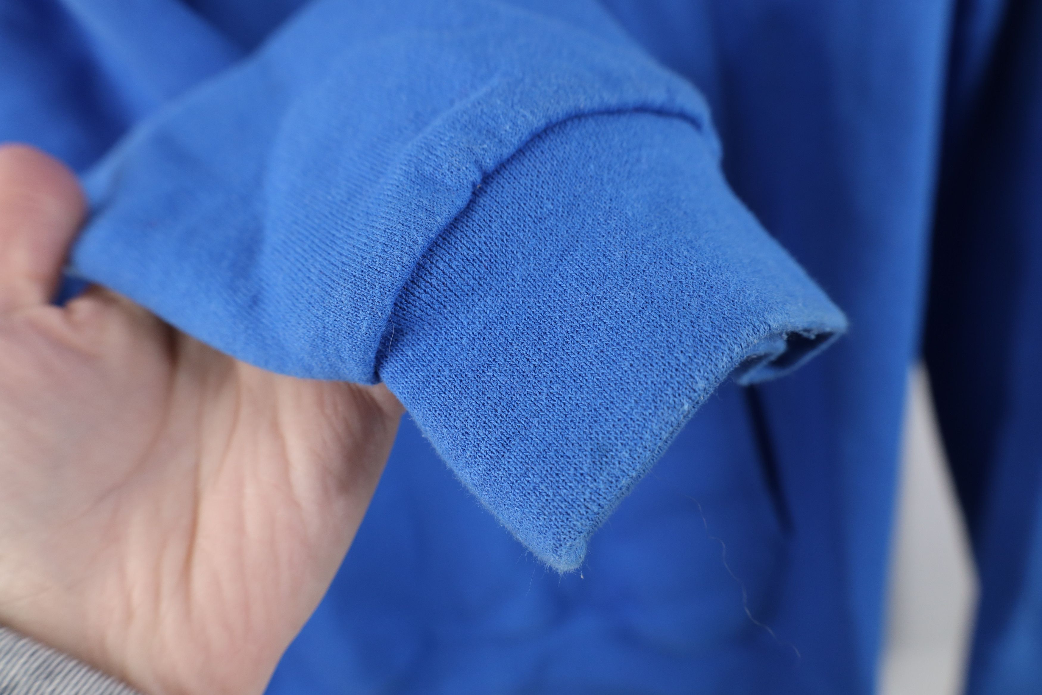 Champion Vintage 90s Y2K Champion Blank Hoodie Sweatshirt Royal Blue Size US S / EU 44-46 / 1 - 8 Thumbnail