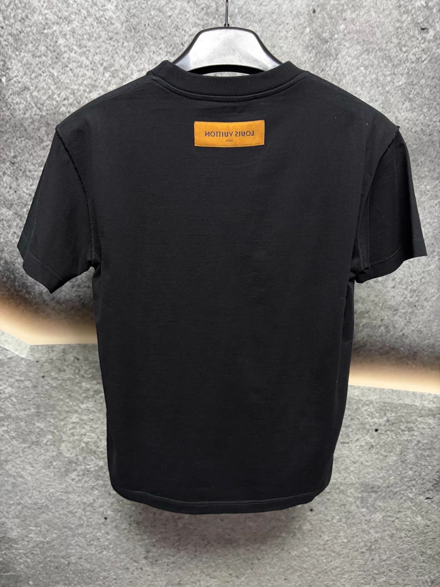Louis Vuitton LV black all over print logo short-sleeve T-shirt XS Size US XS / EU 42 / 0 - 2 Thumbnail