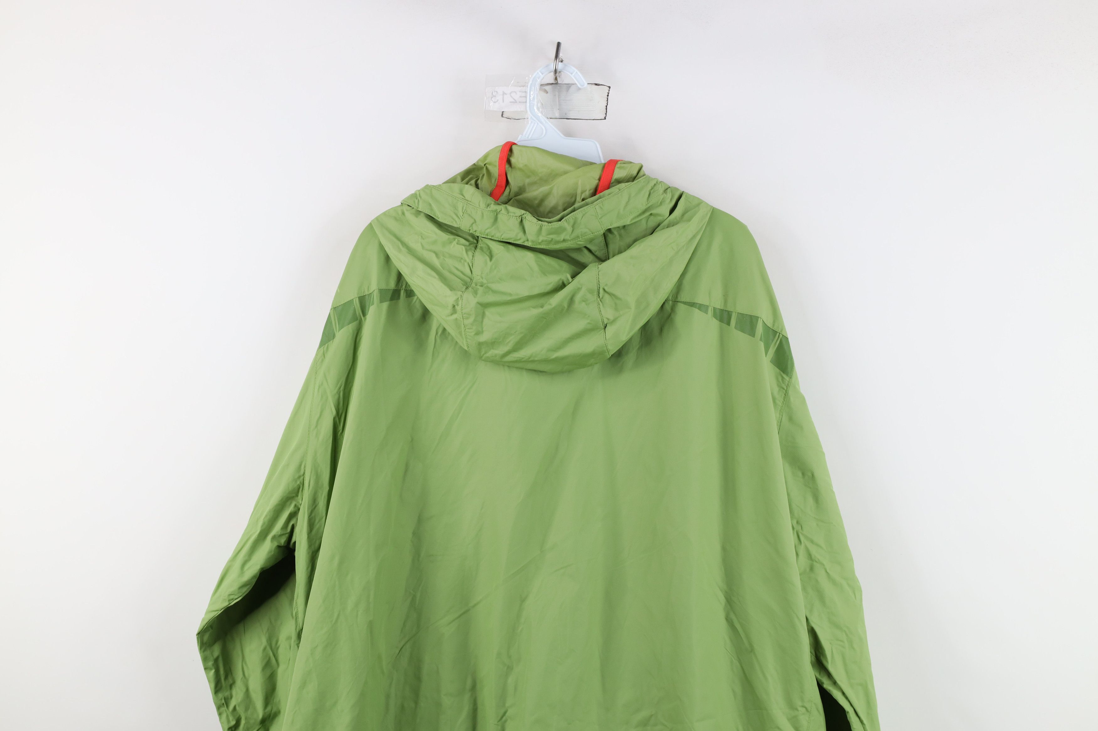 Gap Vintage Gap Packable Hooded Windbreaker Rain Jacket Lime Size US XXL / EU 58 / 5 - 15 Thumbnail