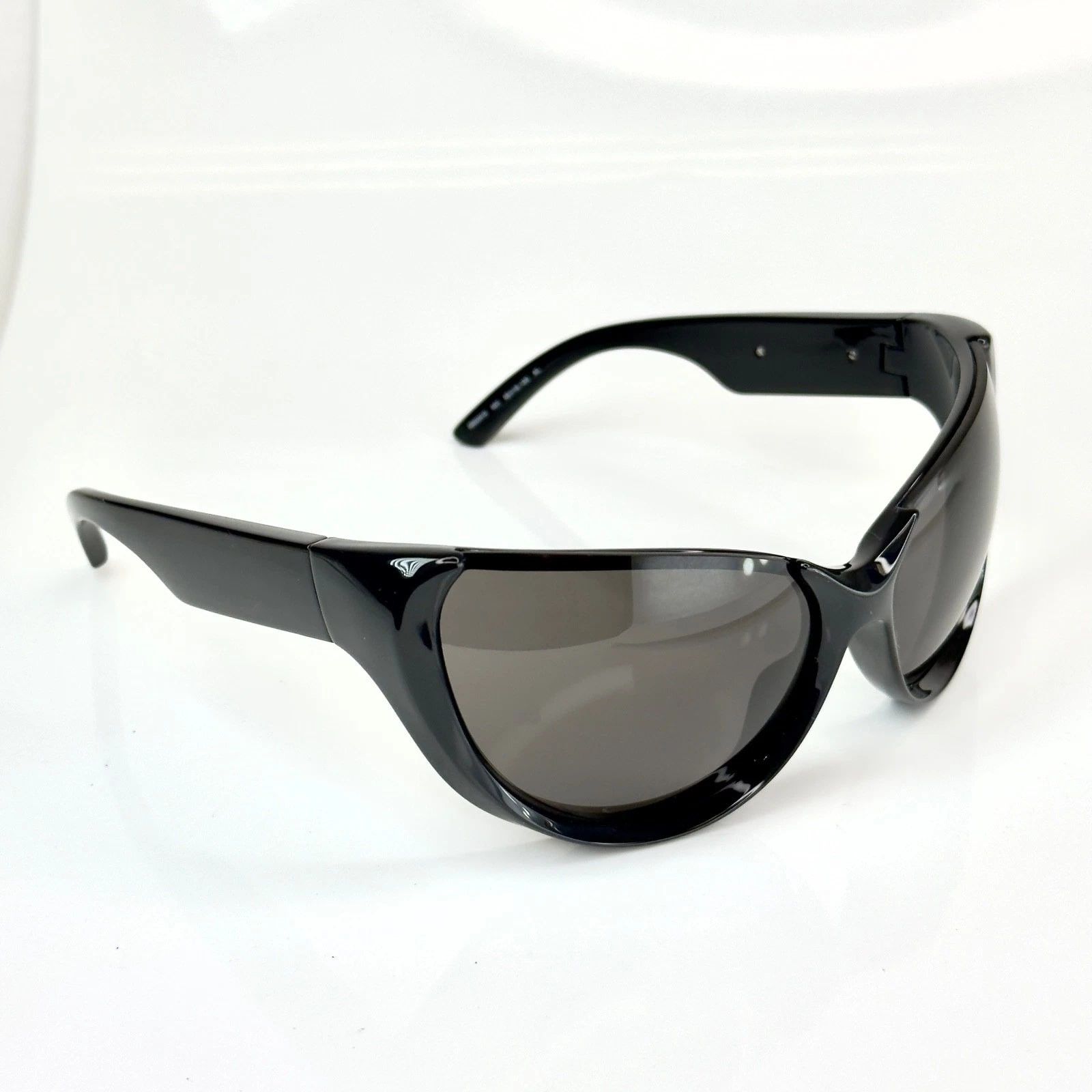Balenciaga BALENCIAGA BB0201S XPANDER BUTTERFLY 0201 Logo Mask 001 Size ONE SIZE - 4 Thumbnail