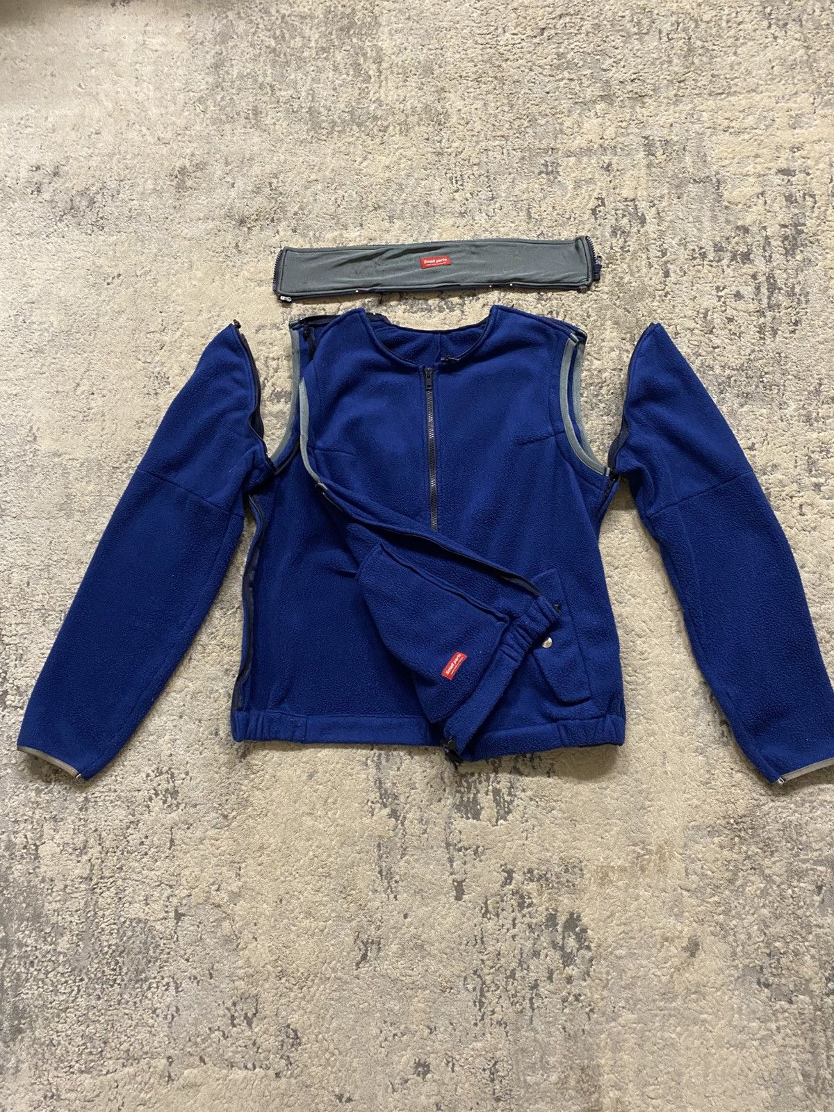 Undercover Undercover - AW98 Exchange Small Parts Fleece Jacket Size US M / EU 48-50 / 2 - 2 Thumbnail