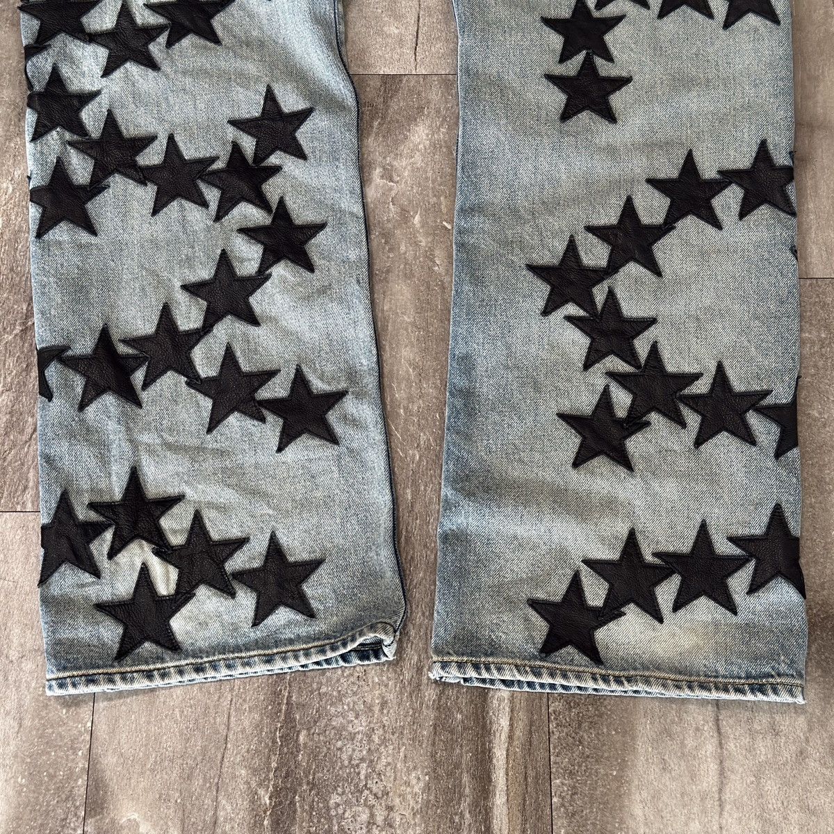 Amiri amiri flooded star patch jeans Size US 38 / EU 54 - 6 Thumbnail
